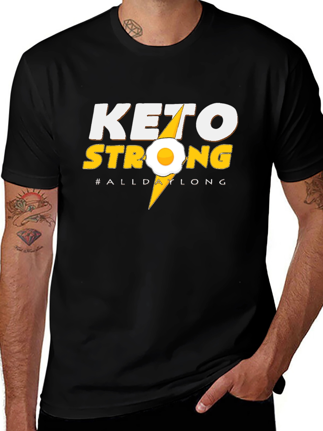 Keto Strong All Day Long T-Shirt