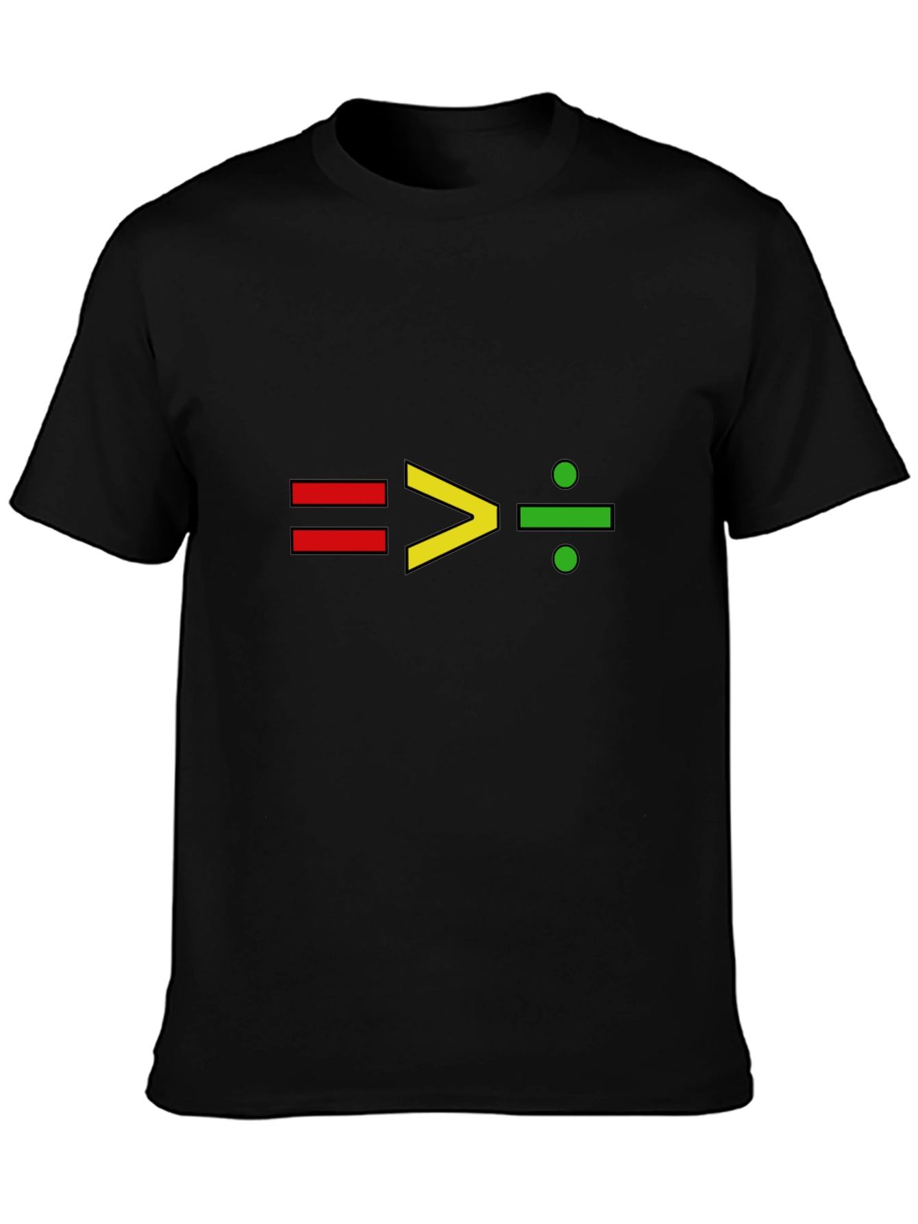Equality Math T-Shirt - Black Graphic Tee