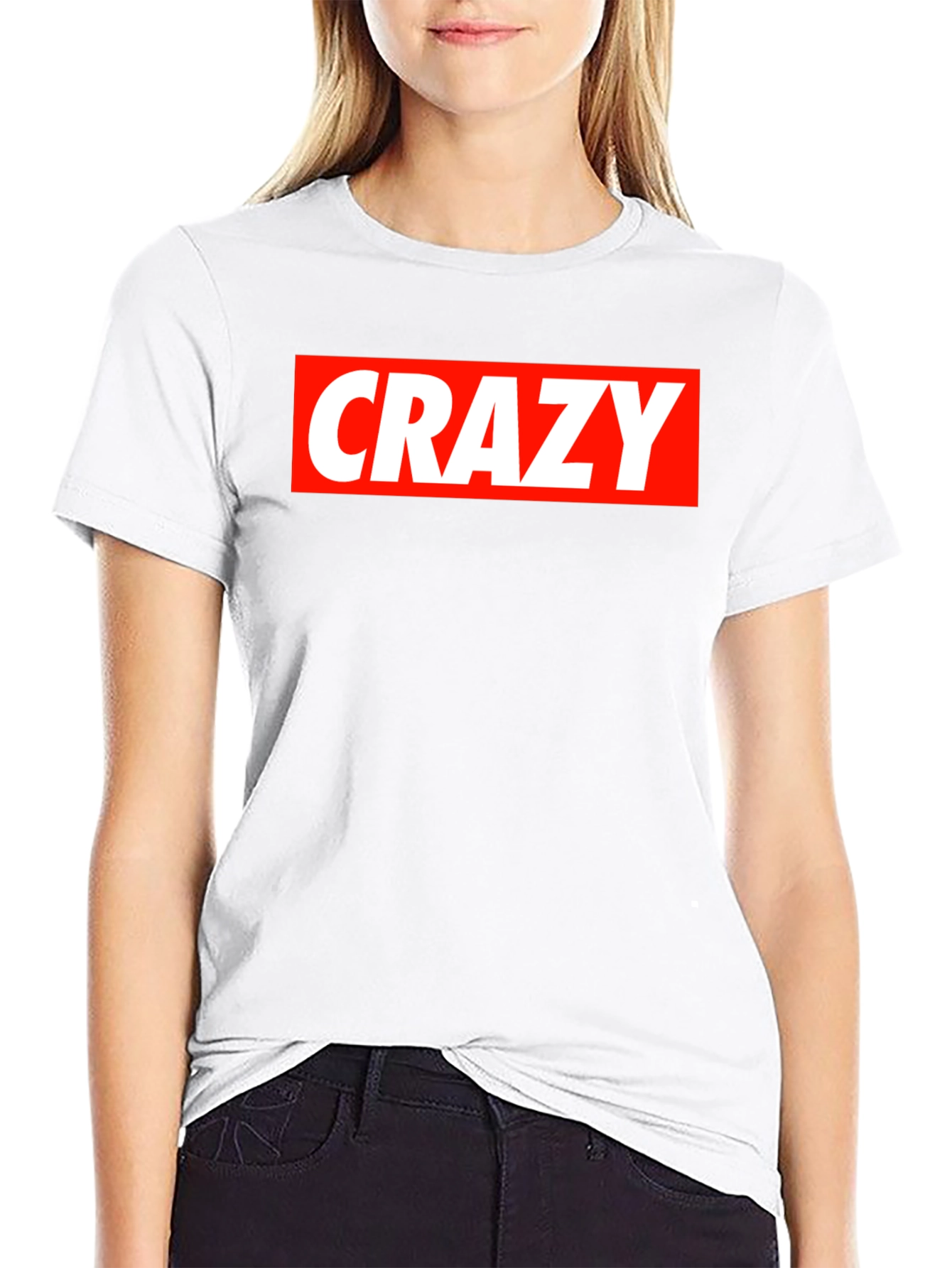 Crazy Graphic Tee - Bold Statement T-Shirt