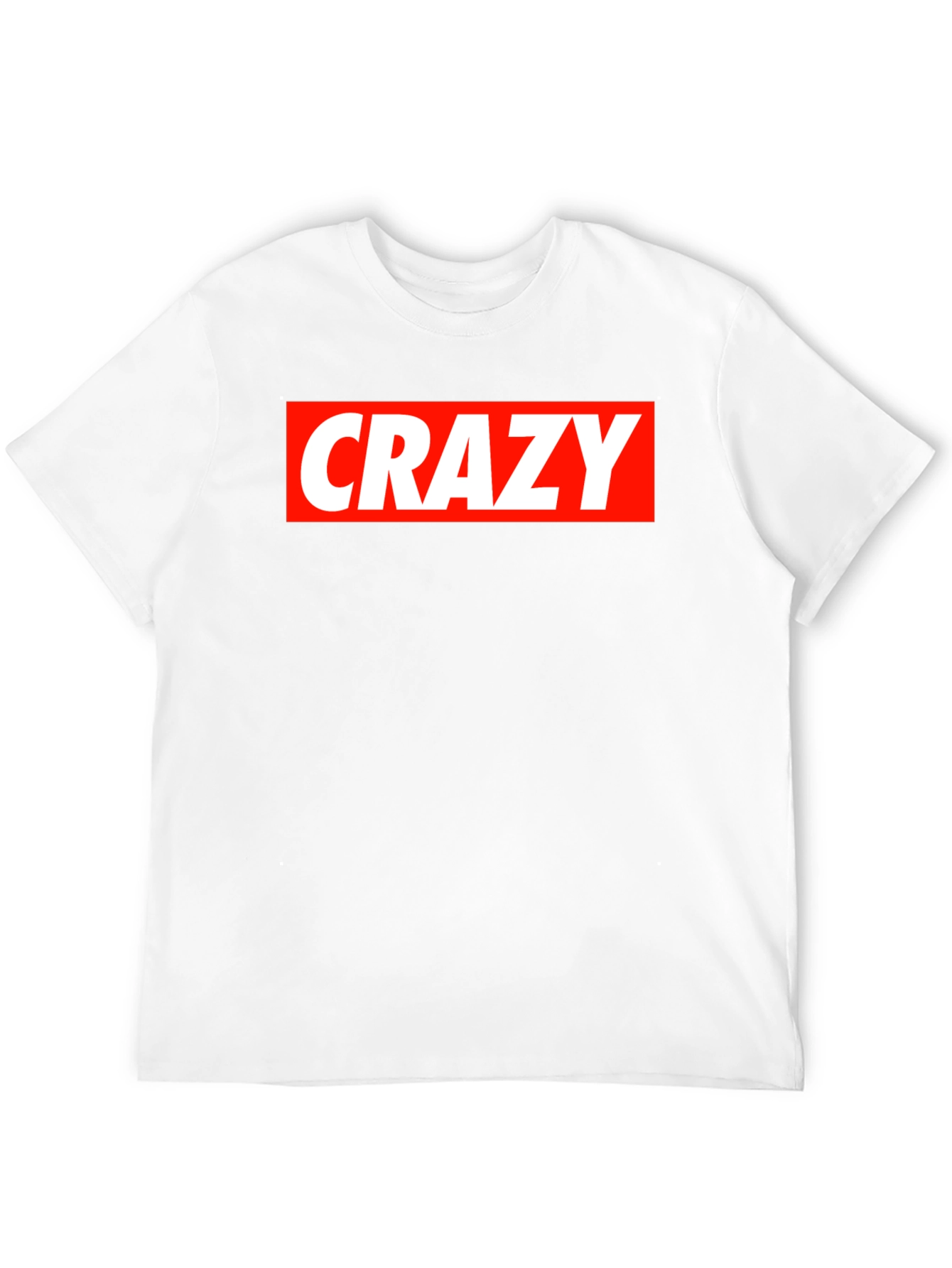Crazy Graphic Tee - Bold Statement T-Shirt