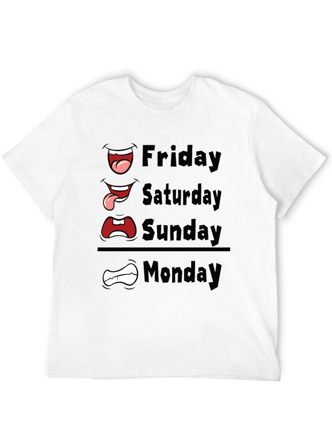 Humorous Moods of the Week T-Shirt