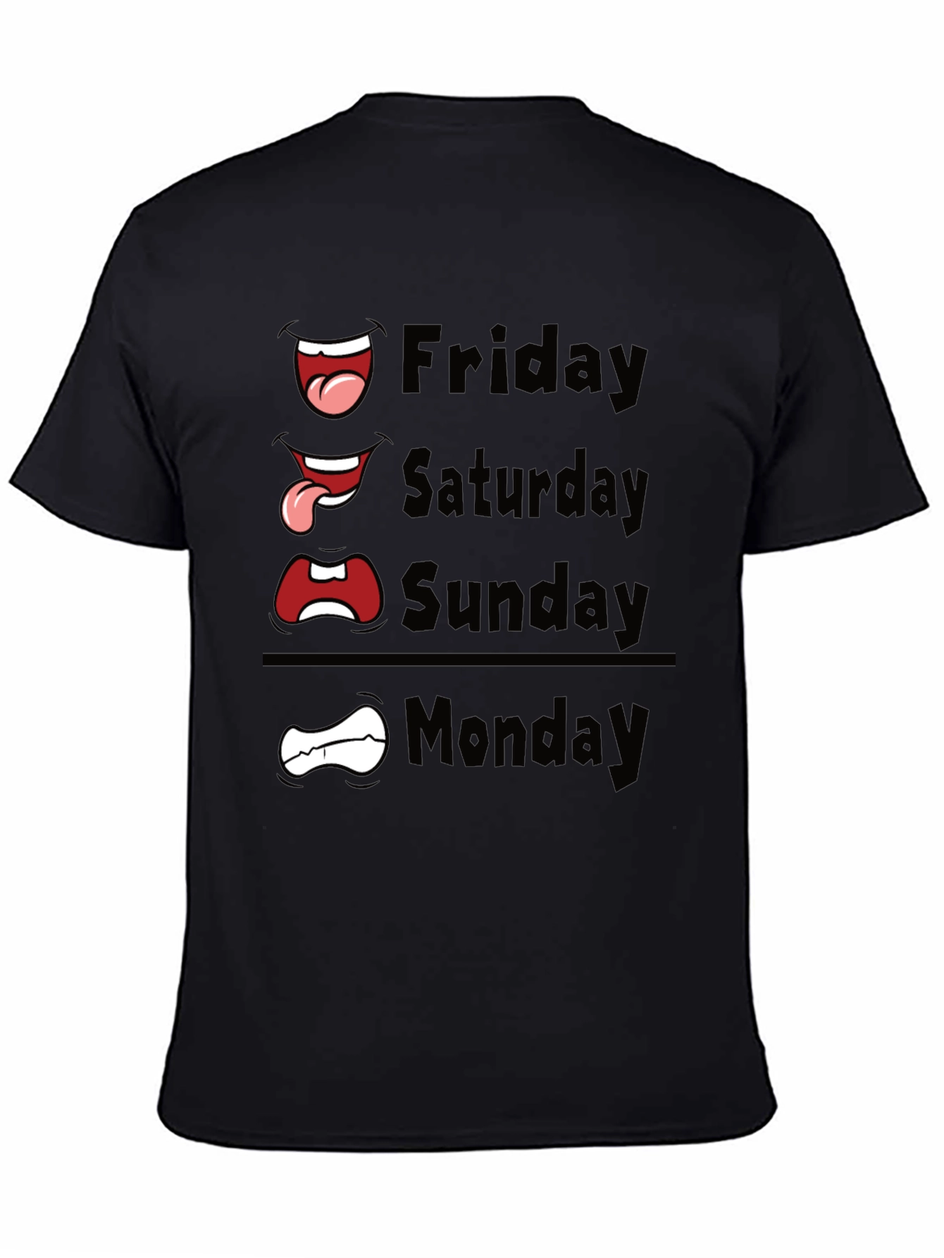 Humorous Moods of the Week T-Shirt