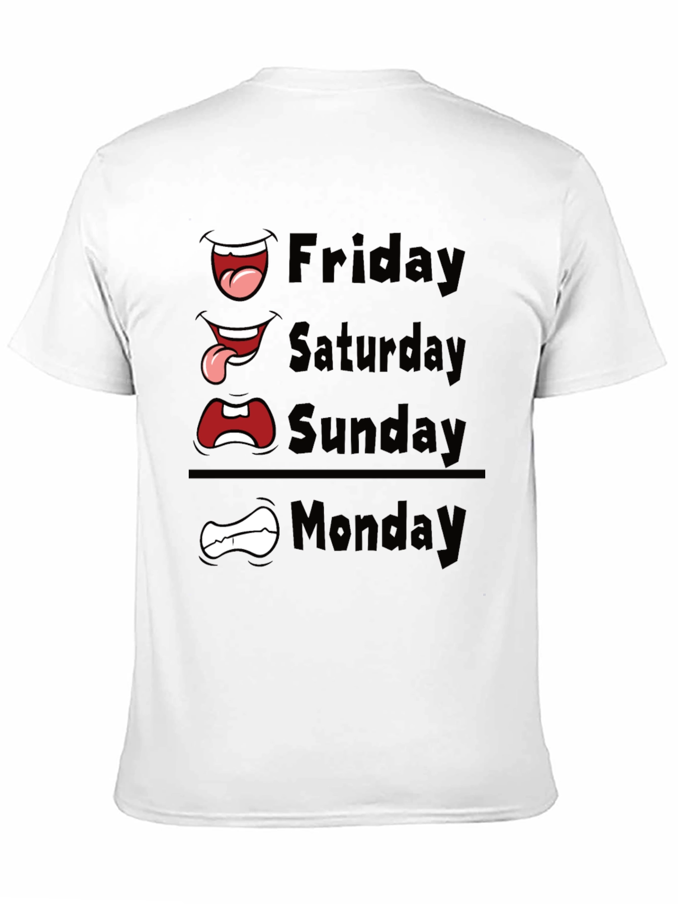 Humorous Moods of the Week T-Shirt