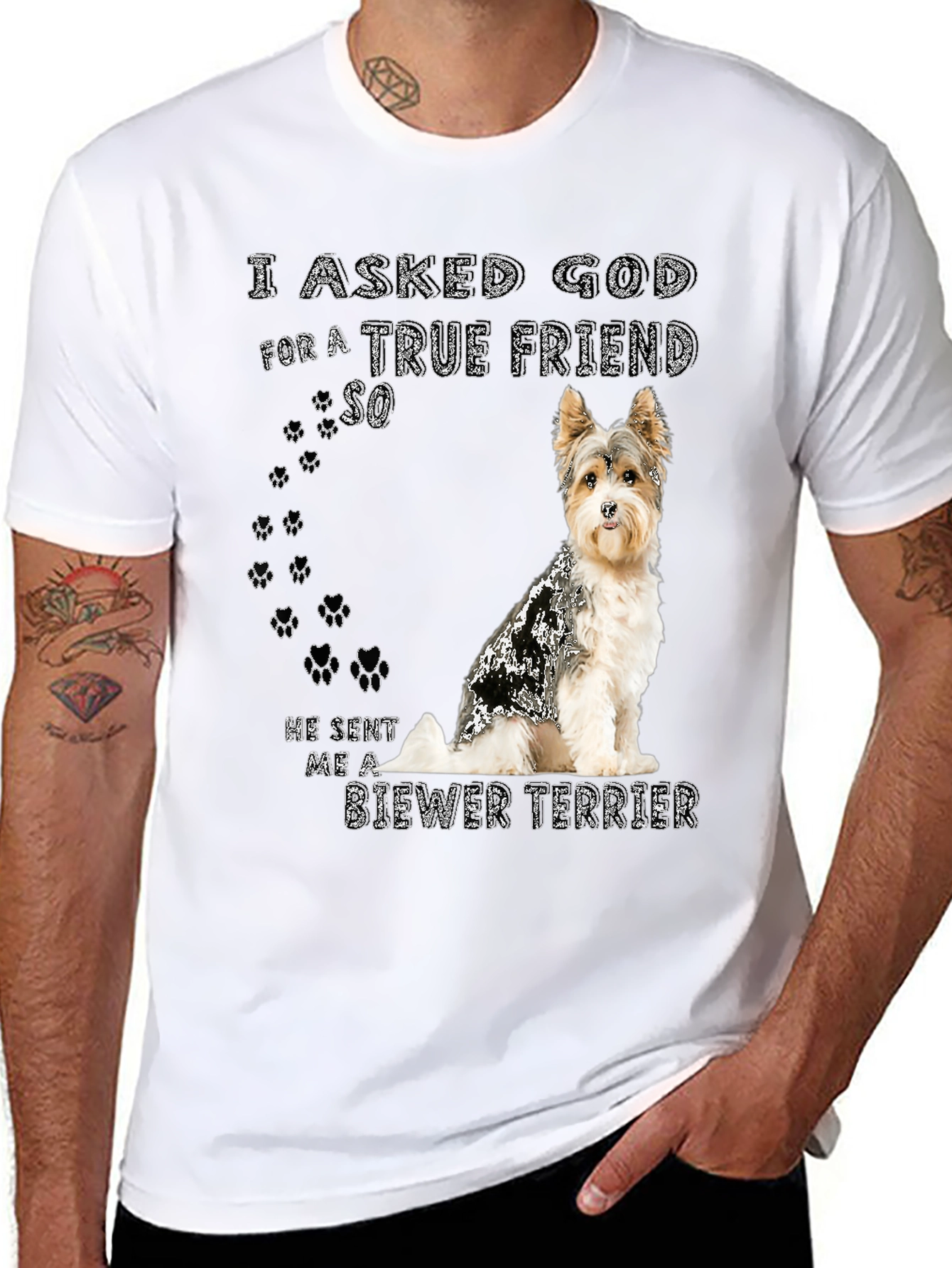 Biewer Terrier True Friend T-Shirt