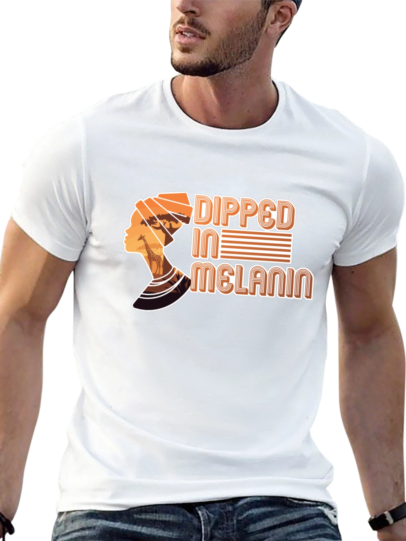 Dipped In Melanin T-Shirt - Black