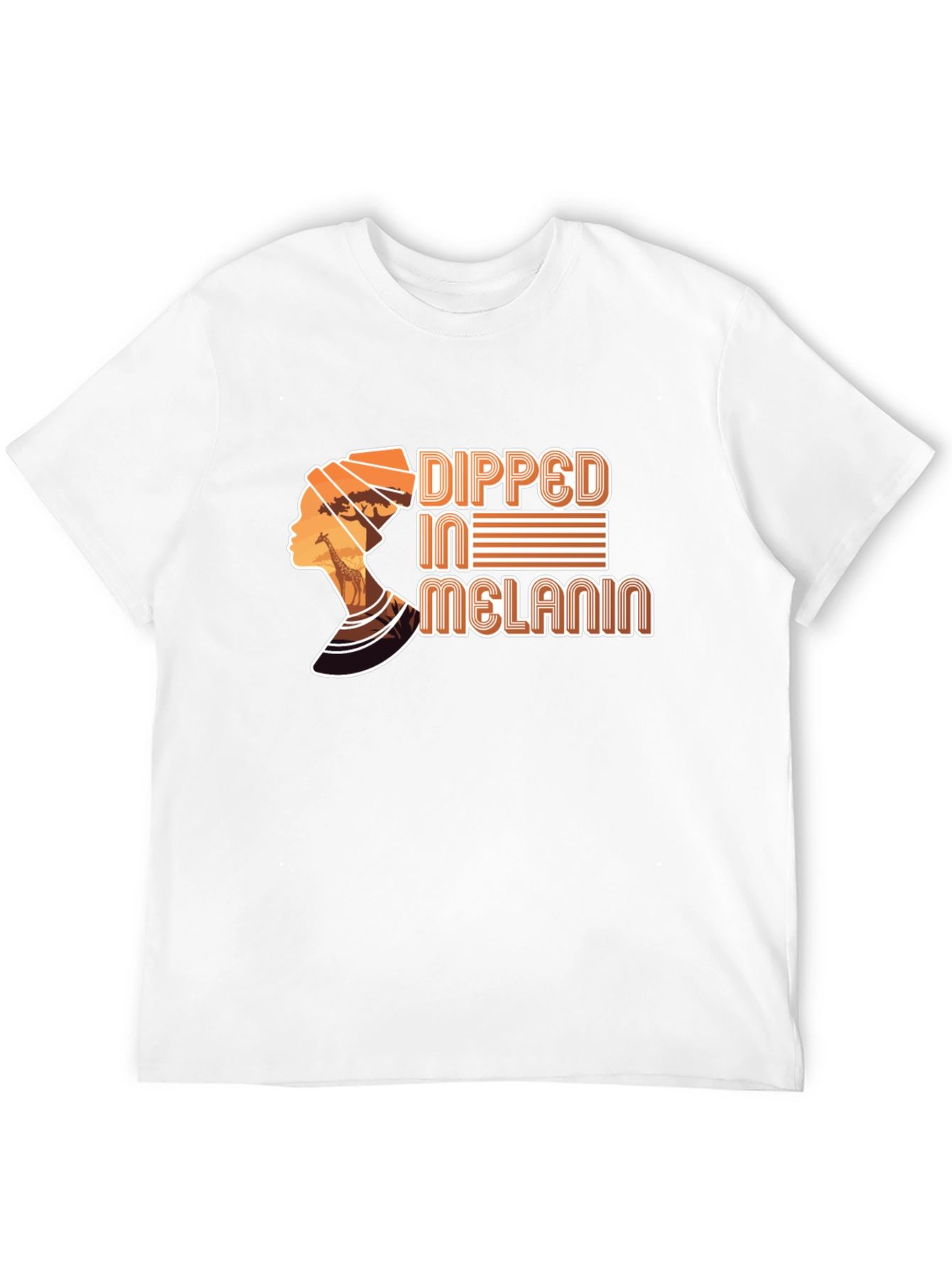 Dipped In Melanin T-Shirt - Black