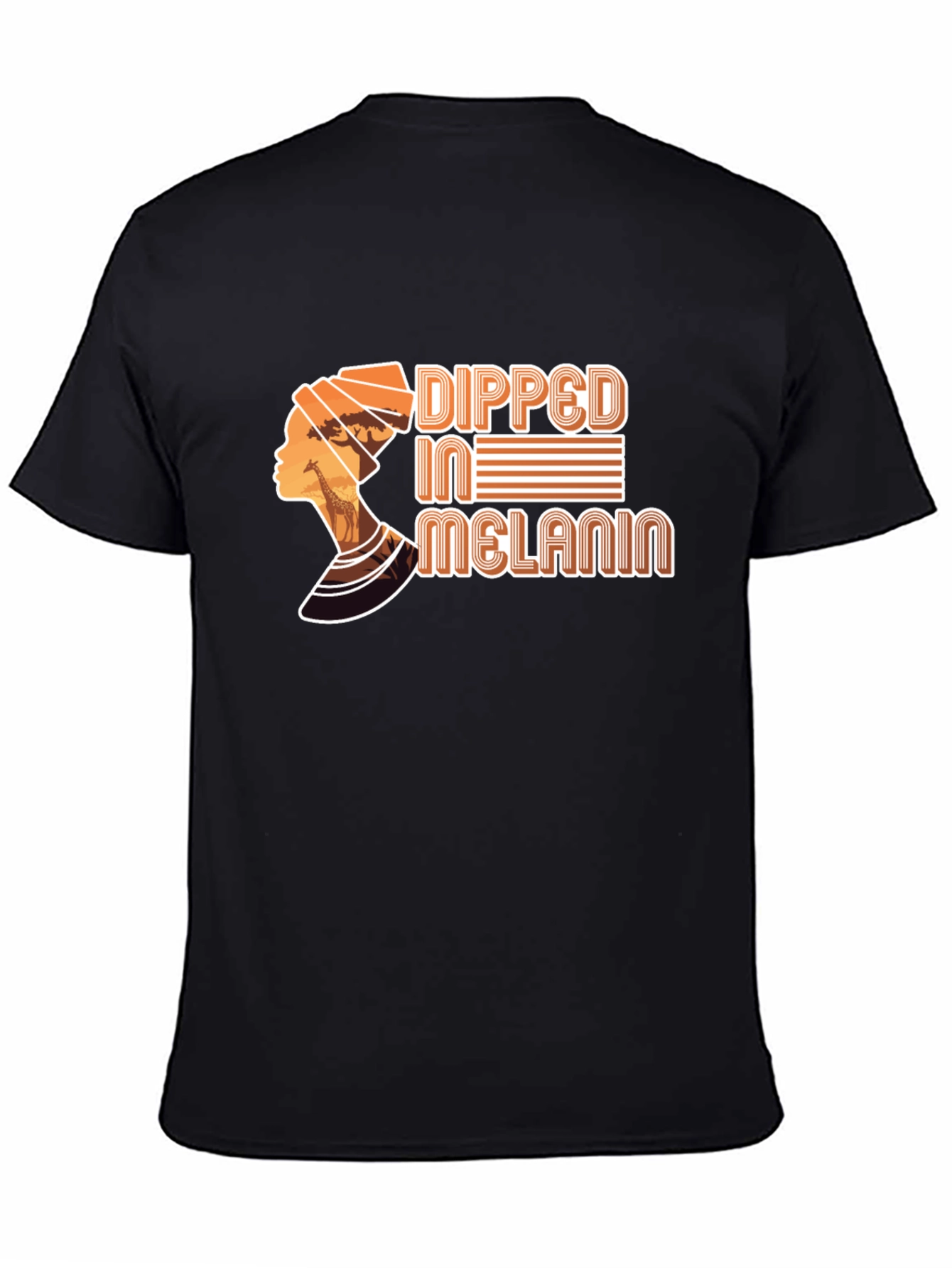 Dipped In Melanin T-Shirt - Black