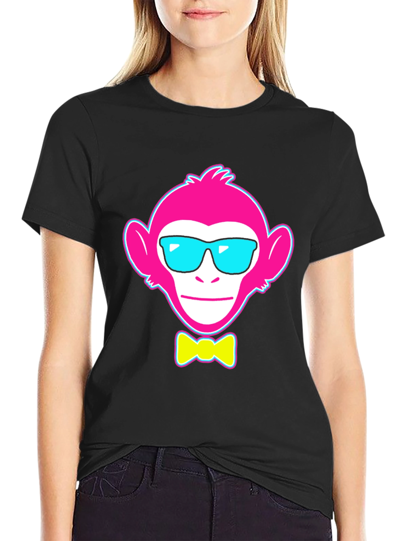 Cool Monkey Graphic T-Shirt