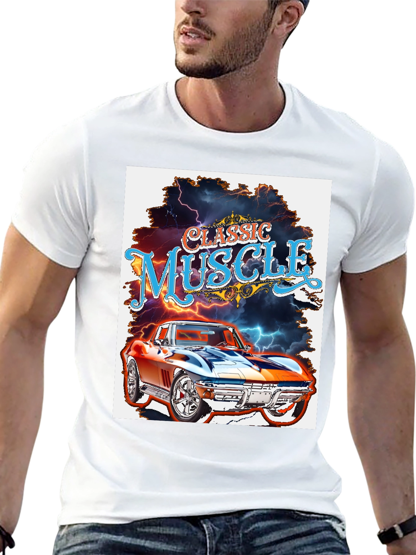 Classic Muscle Car T-Shirt