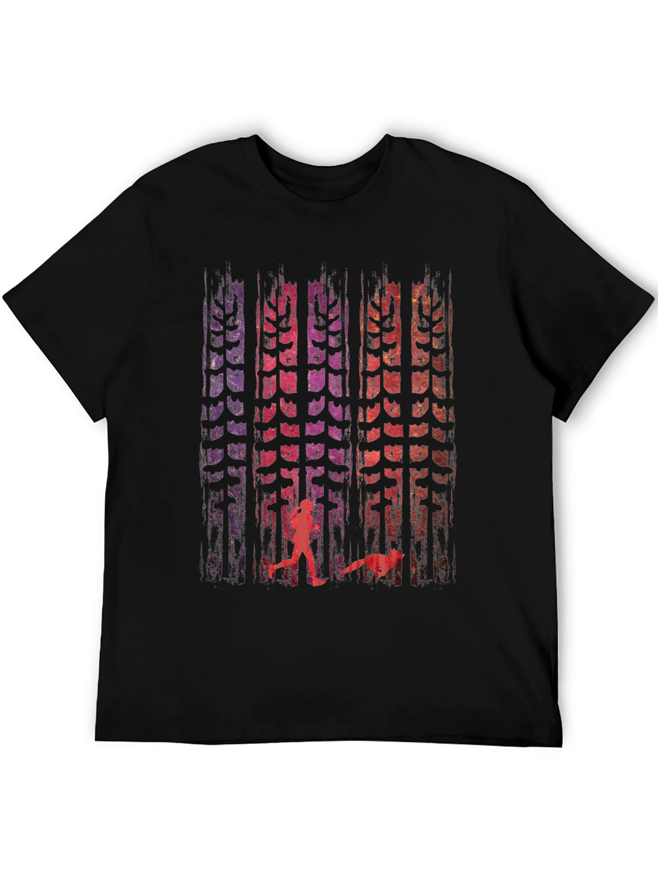 Runner & Wolf Graphic Print Tee