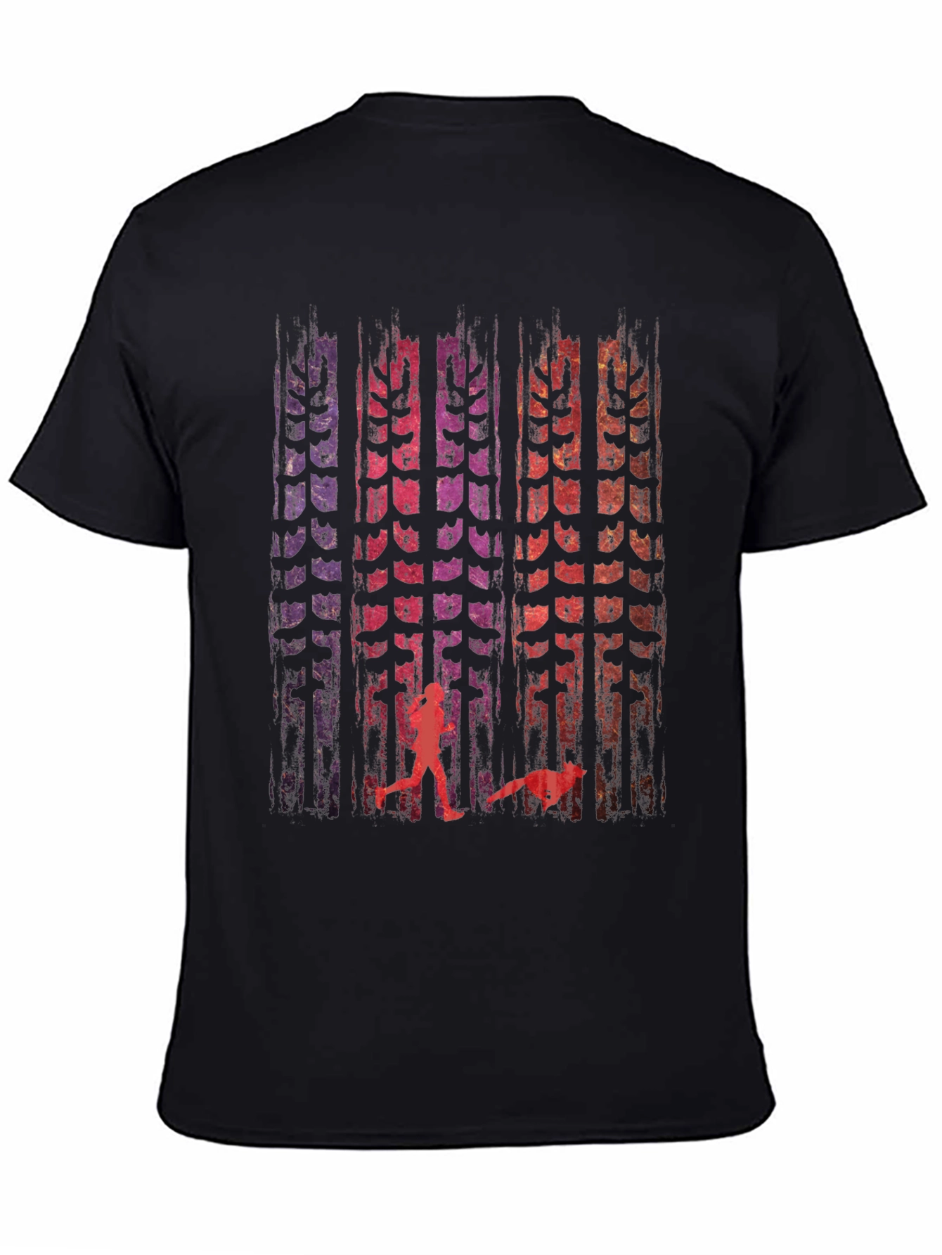Runner & Wolf Graphic Print Tee