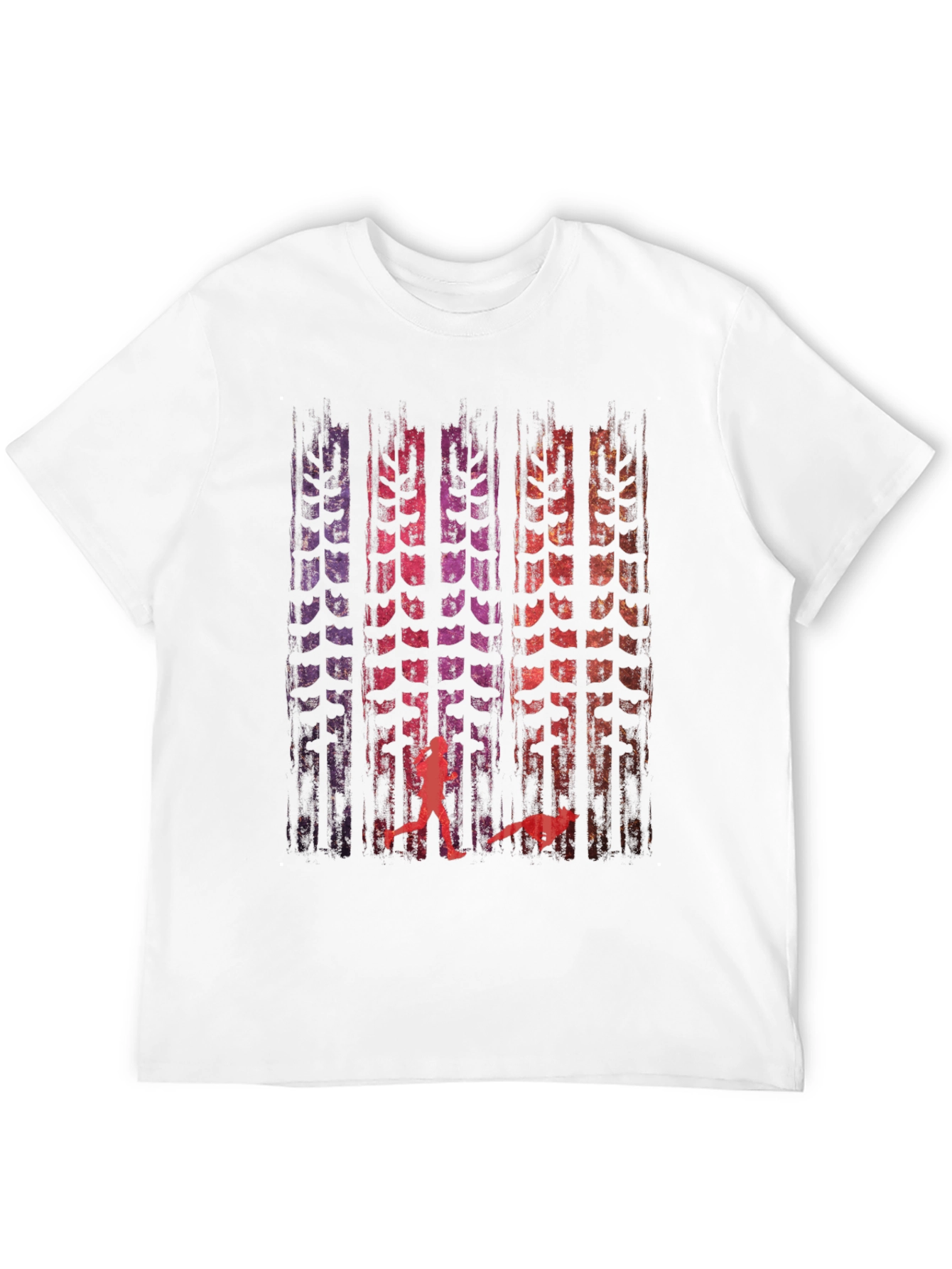 Runner & Wolf Graphic Print Tee