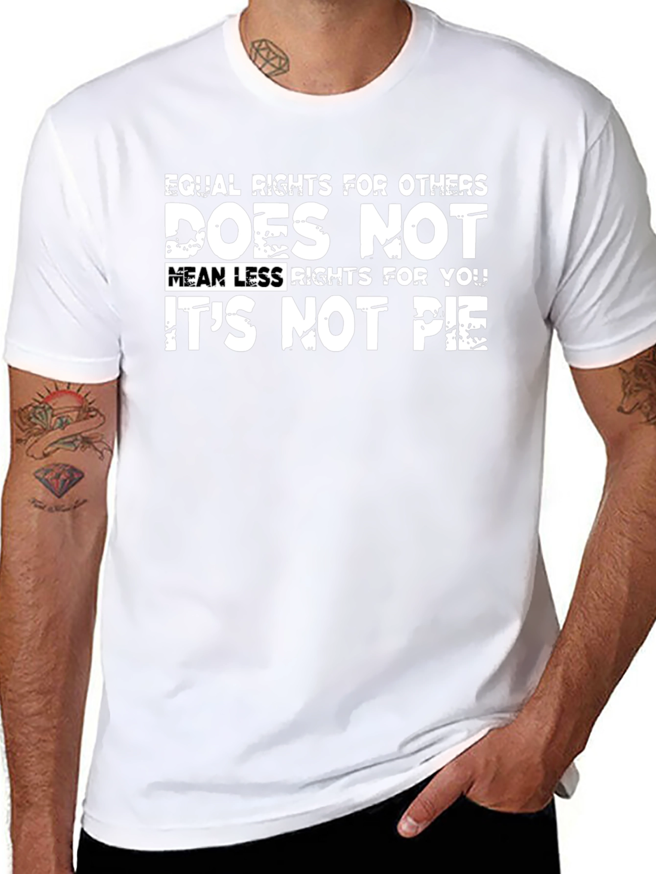 Equal Rights T-Shirt - Its Not Pie!