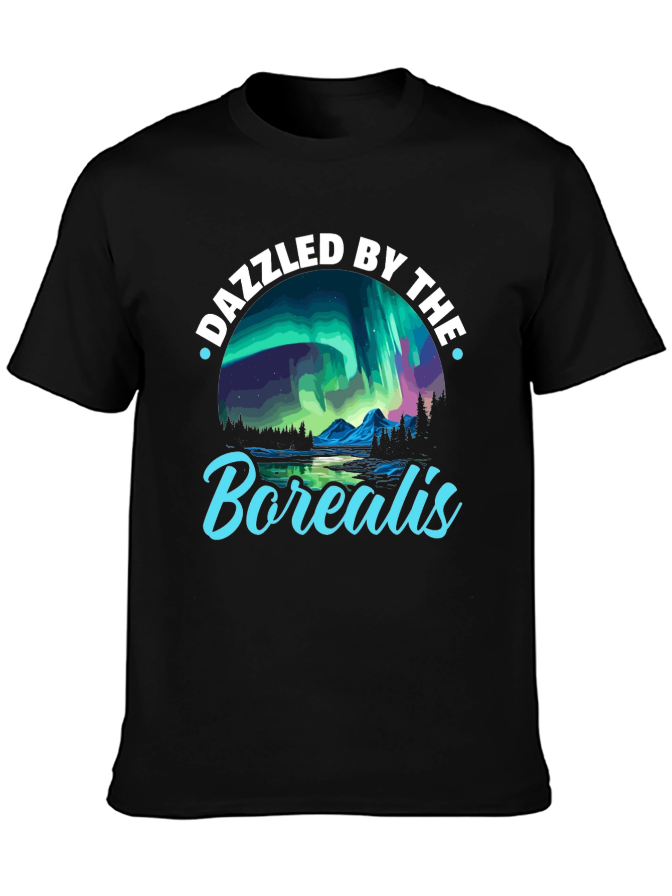 Dazzled by the Borealis Graphic Tee