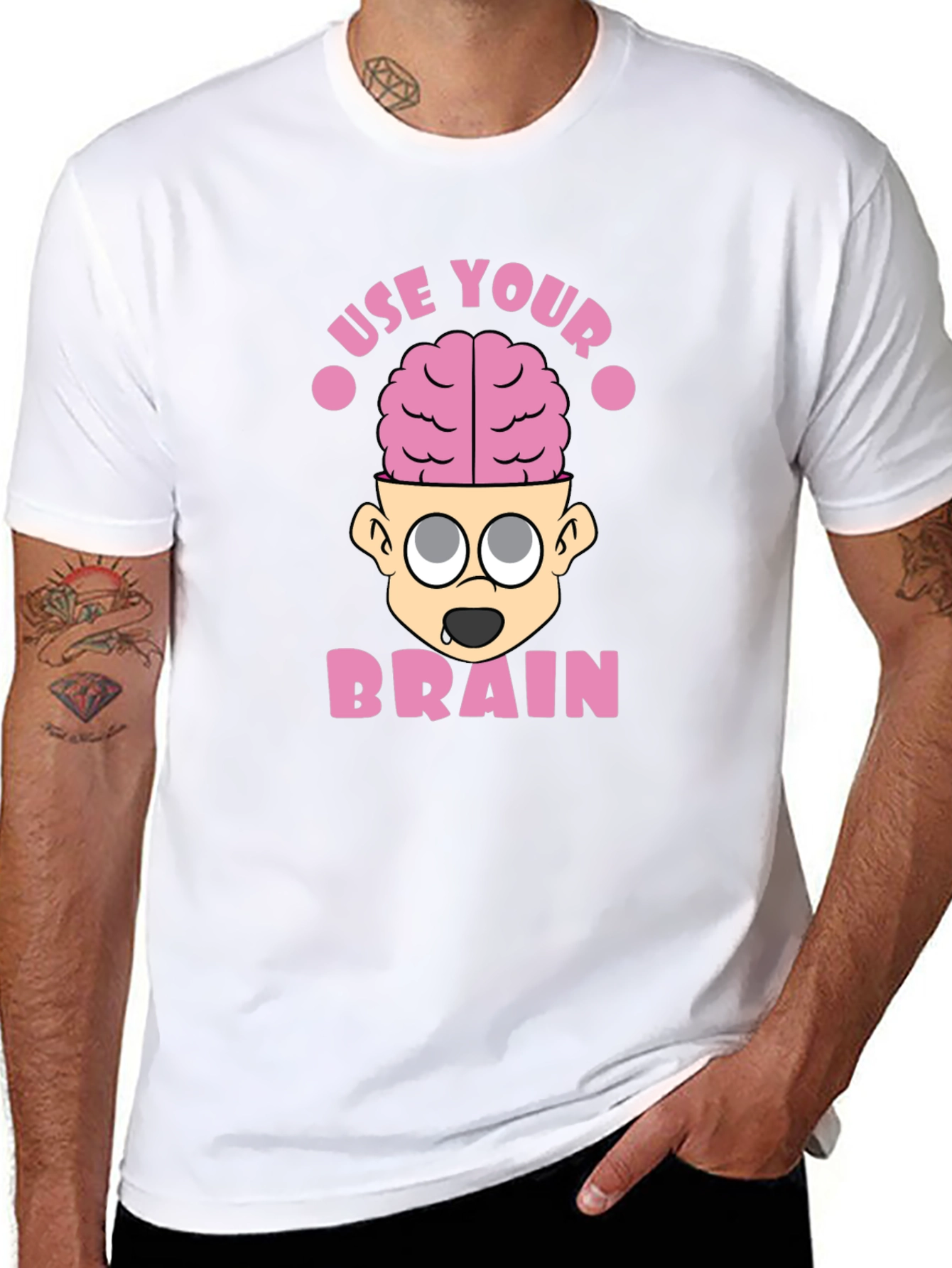 Use Your Brain Graphic T-Shirt
