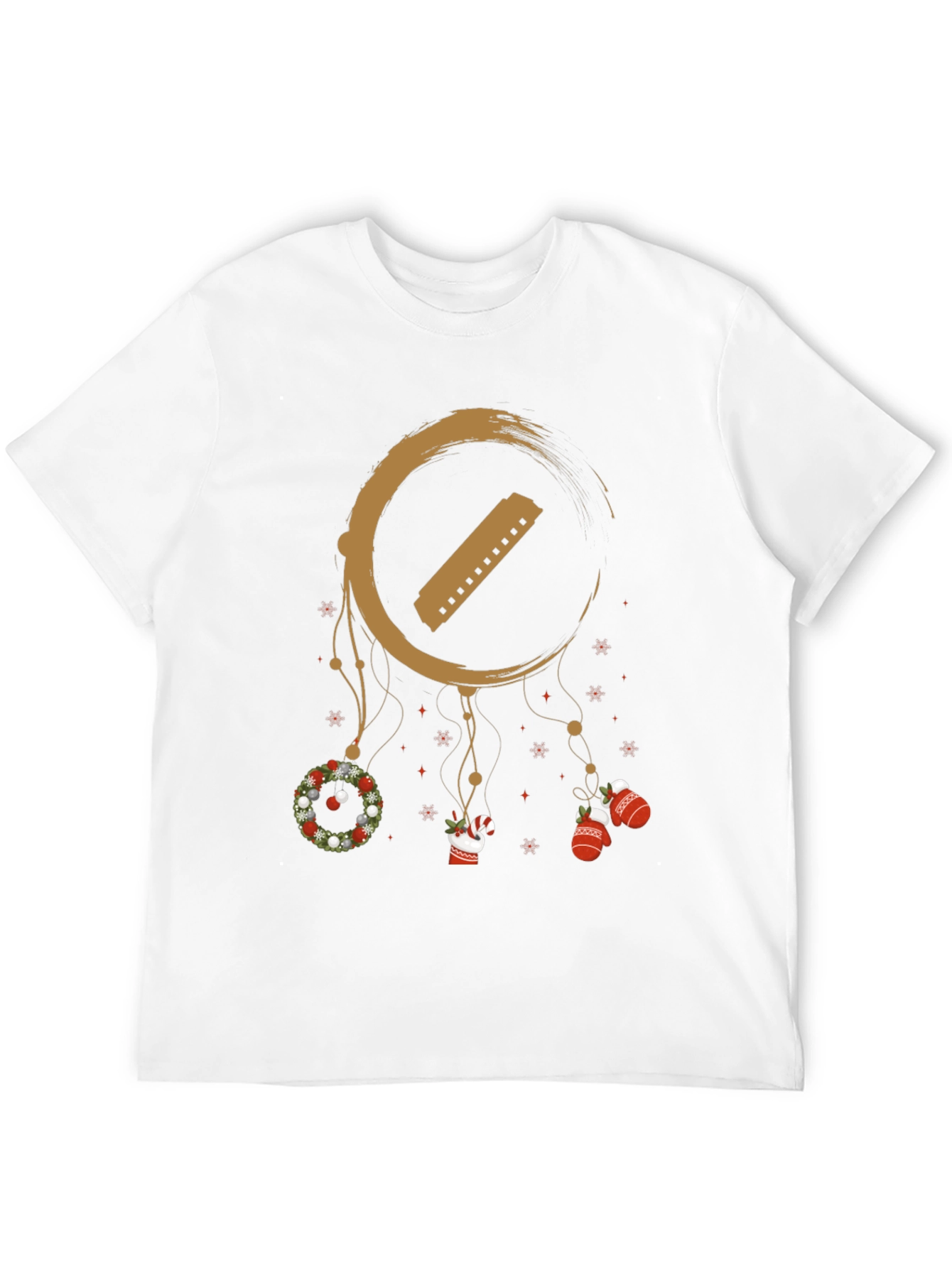 Festive Harmonica Dreamcatcher T-Shirt