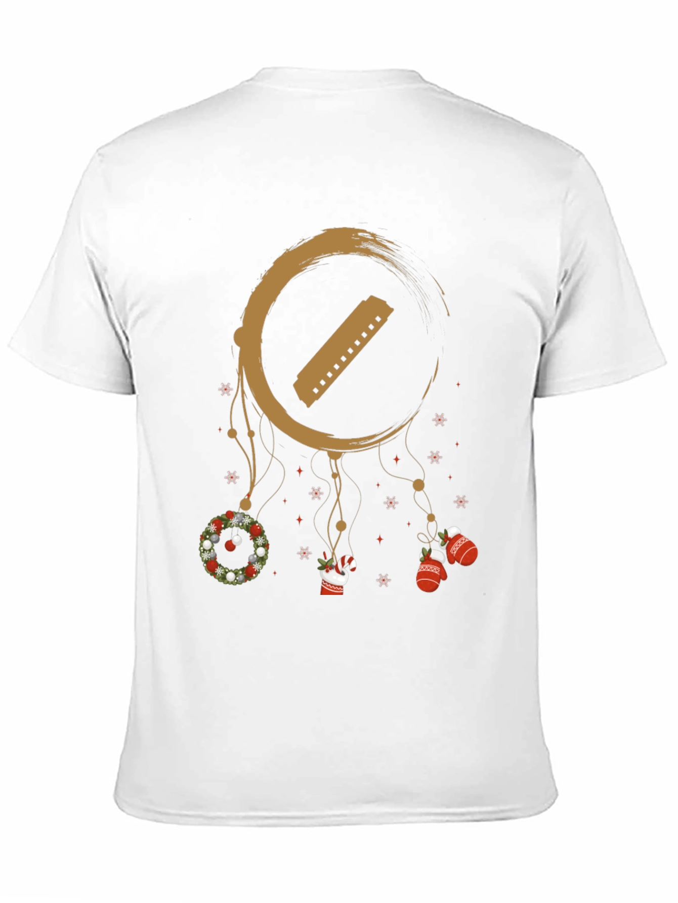 Festive Harmonica Dreamcatcher T-Shirt