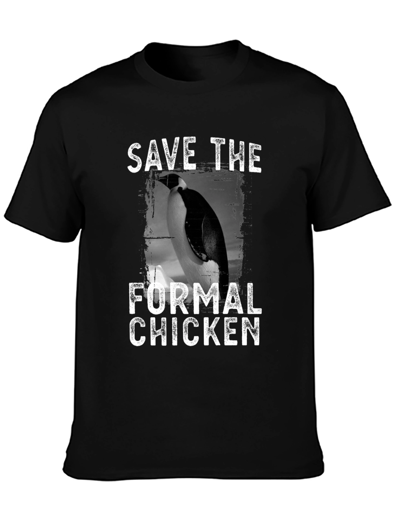 Save the Formal Chicken Graphic Tee