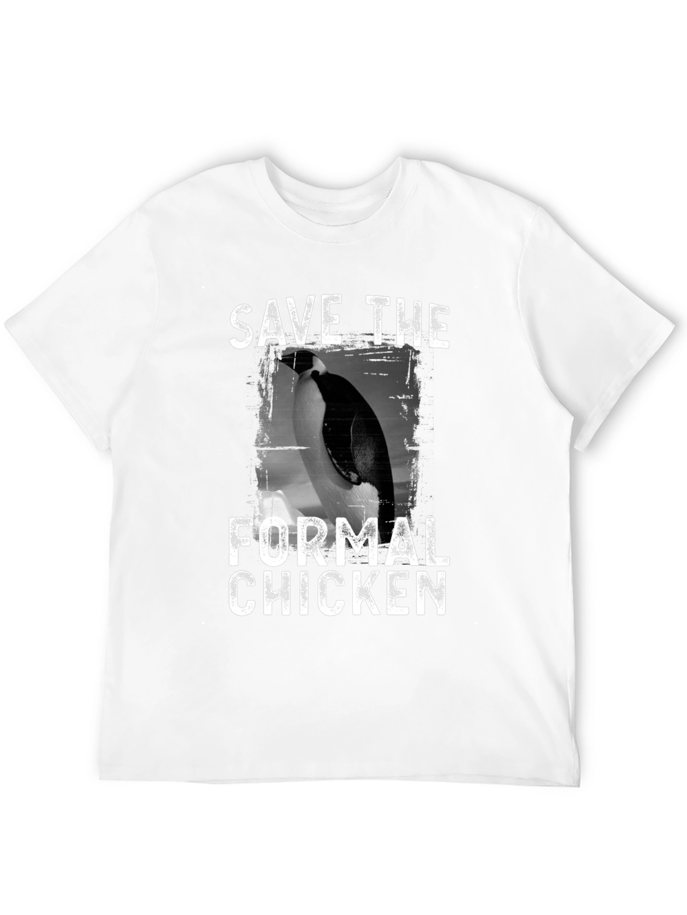 Save the Formal Chicken Graphic Tee