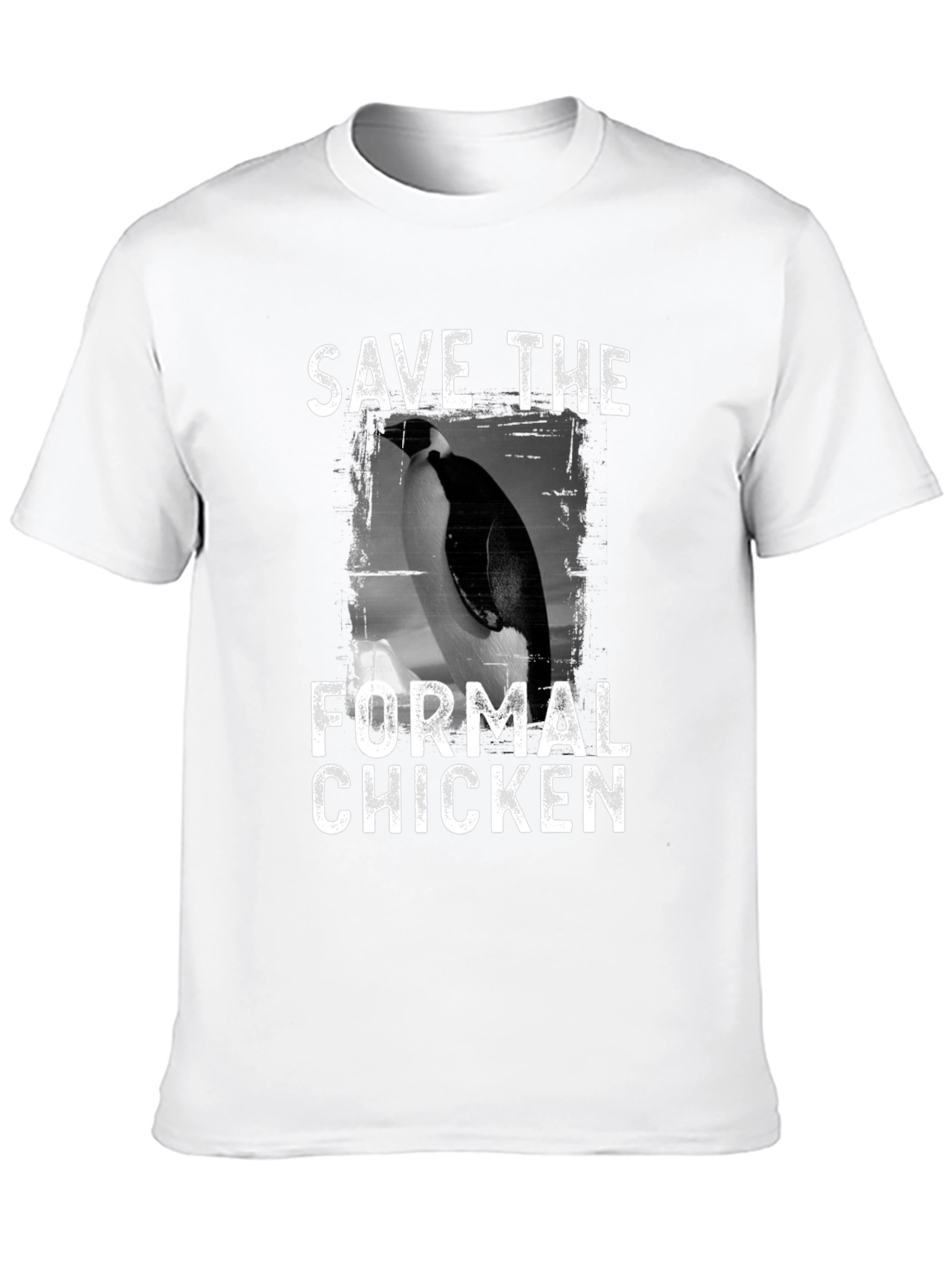 Save the Formal Chicken Graphic Tee