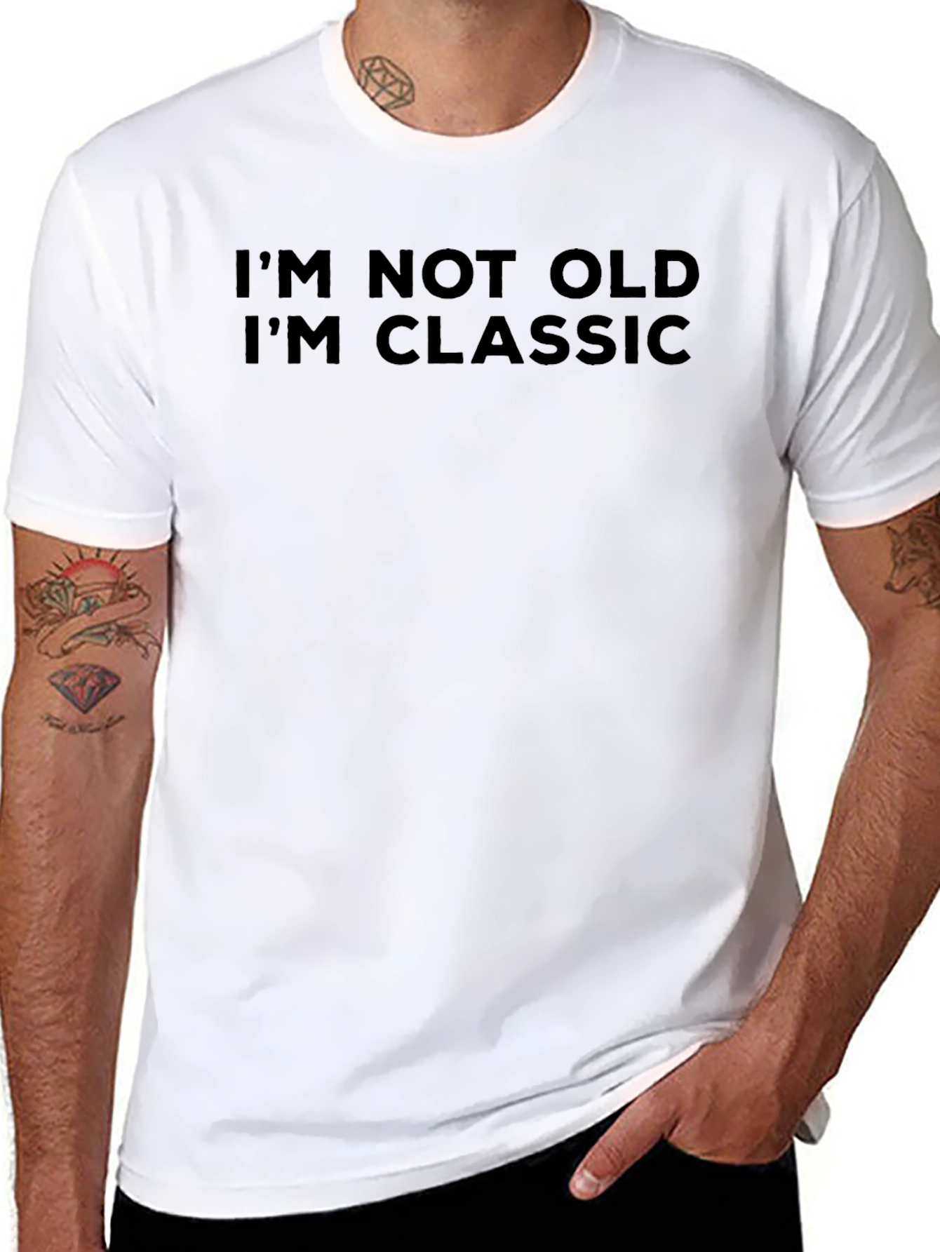 Classic Humor T-Shirt: Im Not Old Im Classic
