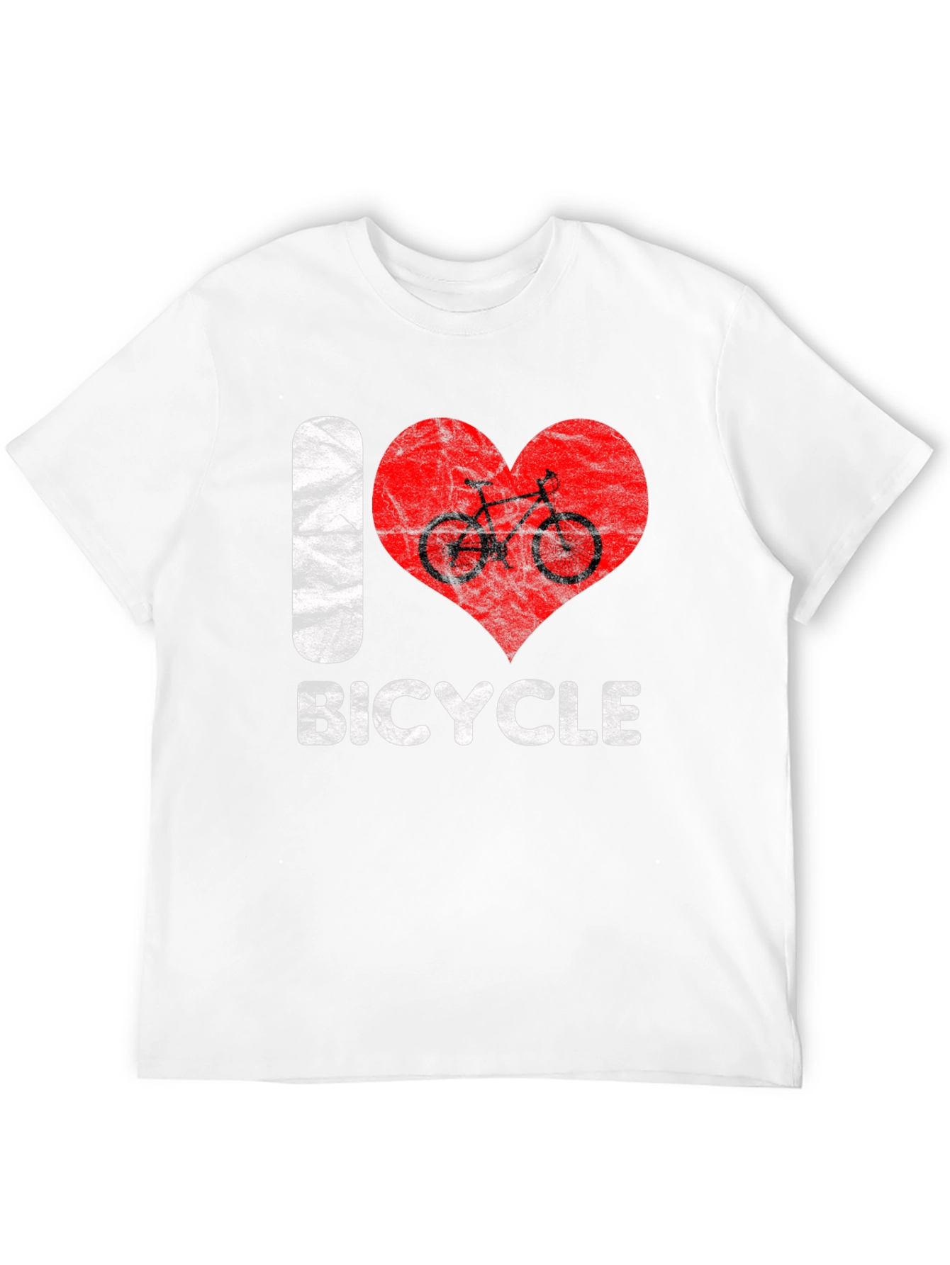 I Love Bicycle Graphic T-Shirt