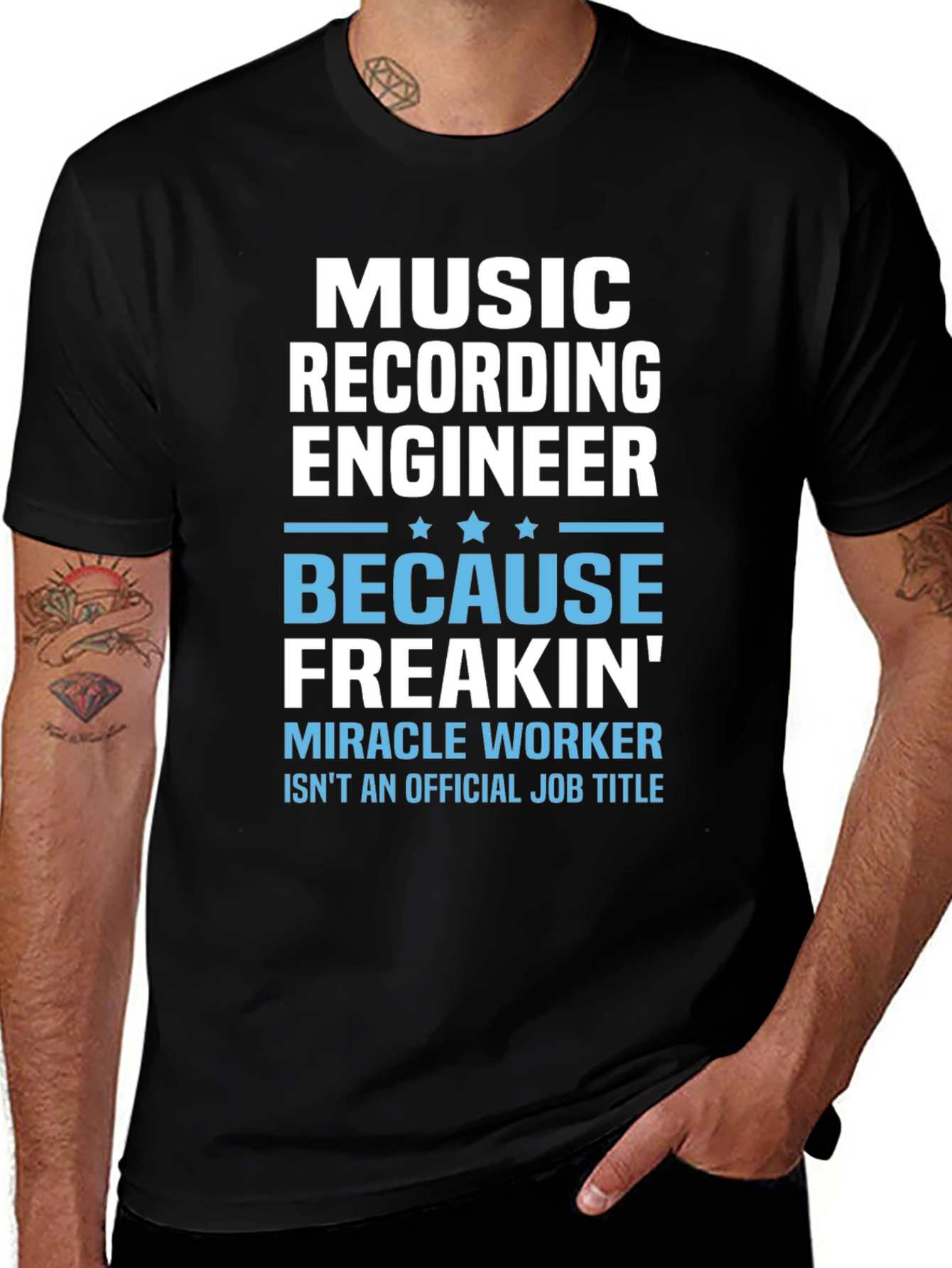 Music Recording Engineer Funny T-Shirt