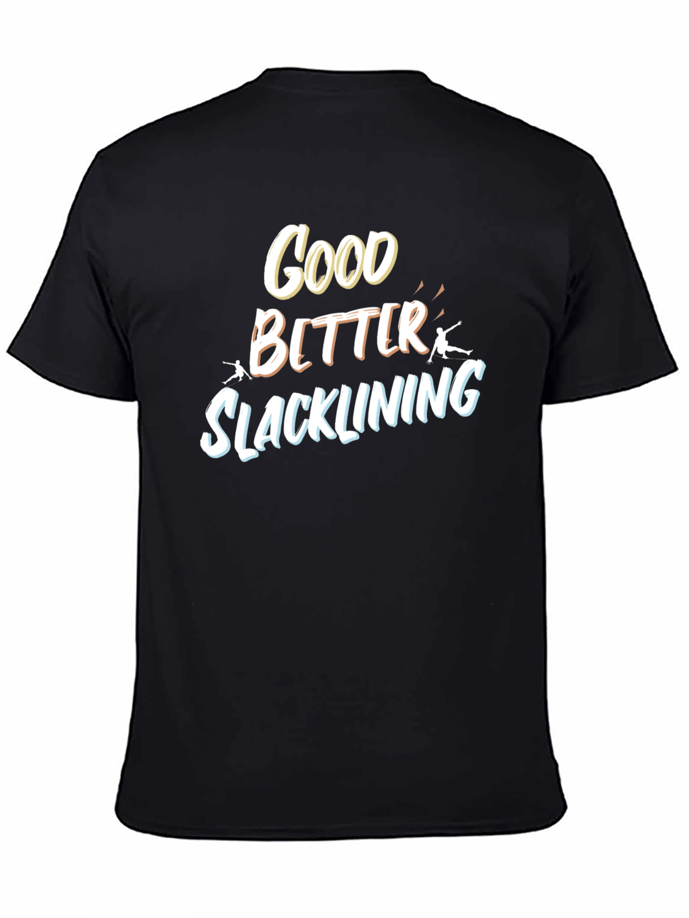 Good Better Slacklining T-Shirt - Black