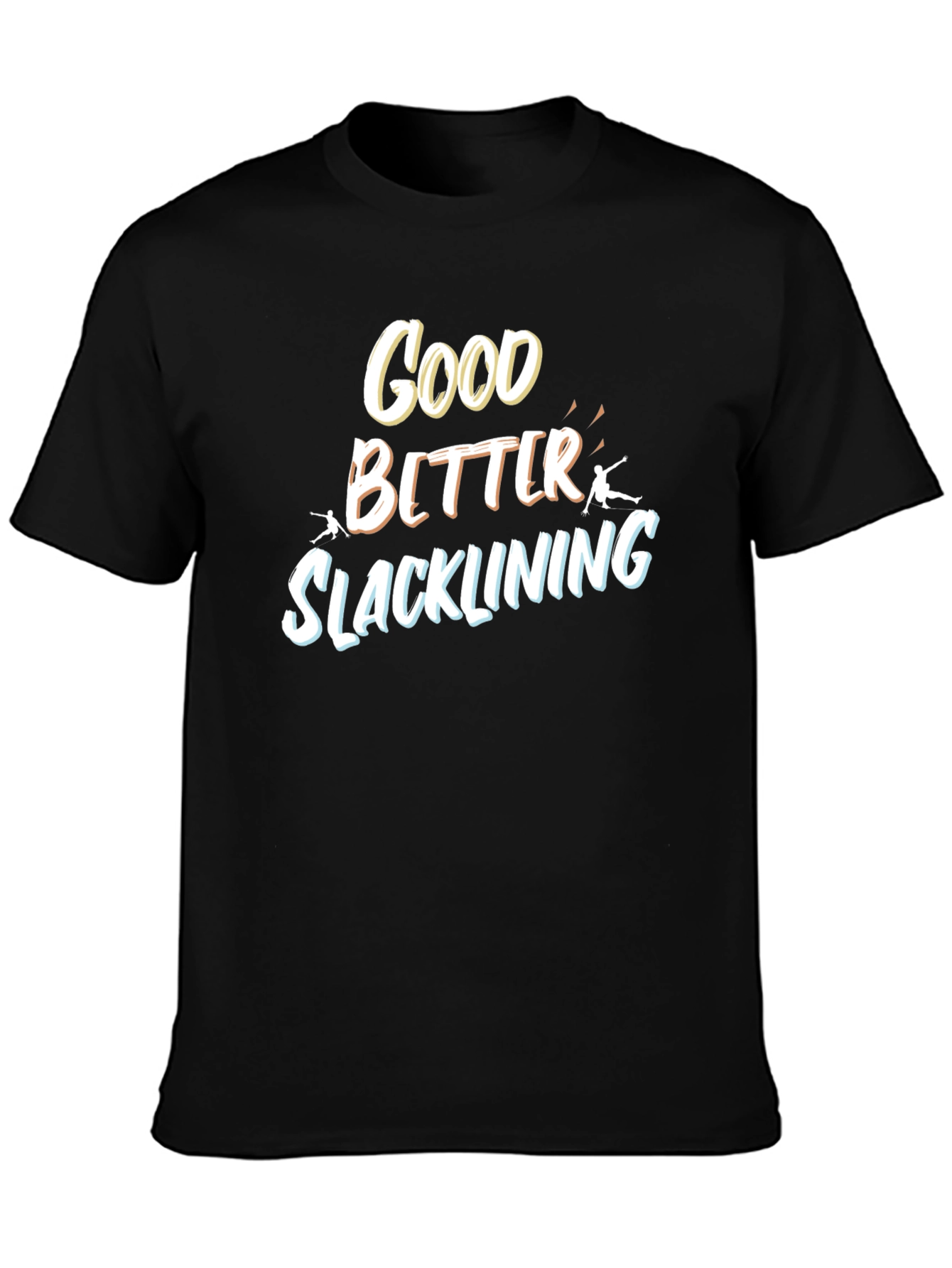 Good Better Slacklining T-Shirt - Black