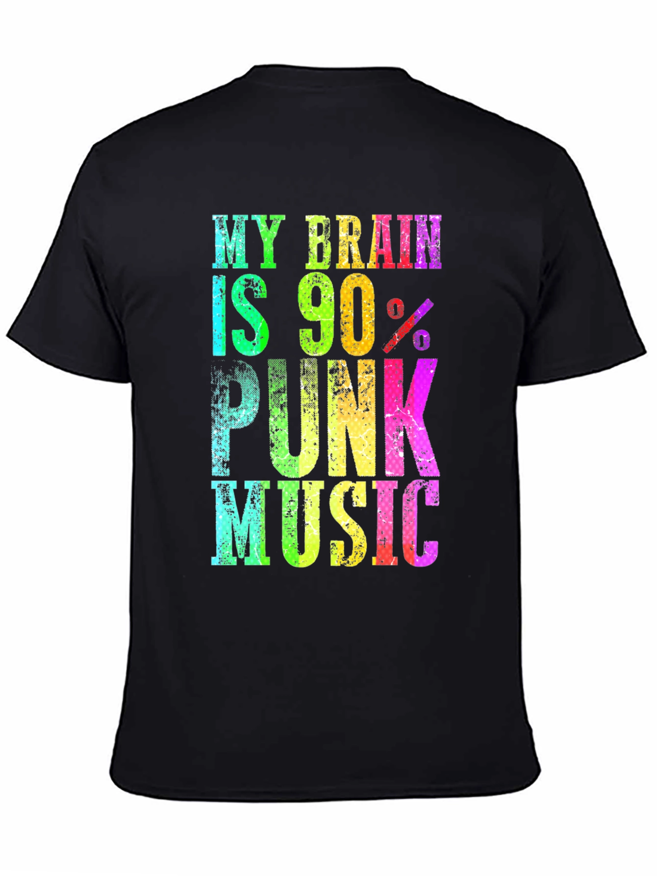 My Brain Is 90% Punk Music Graphic Tee