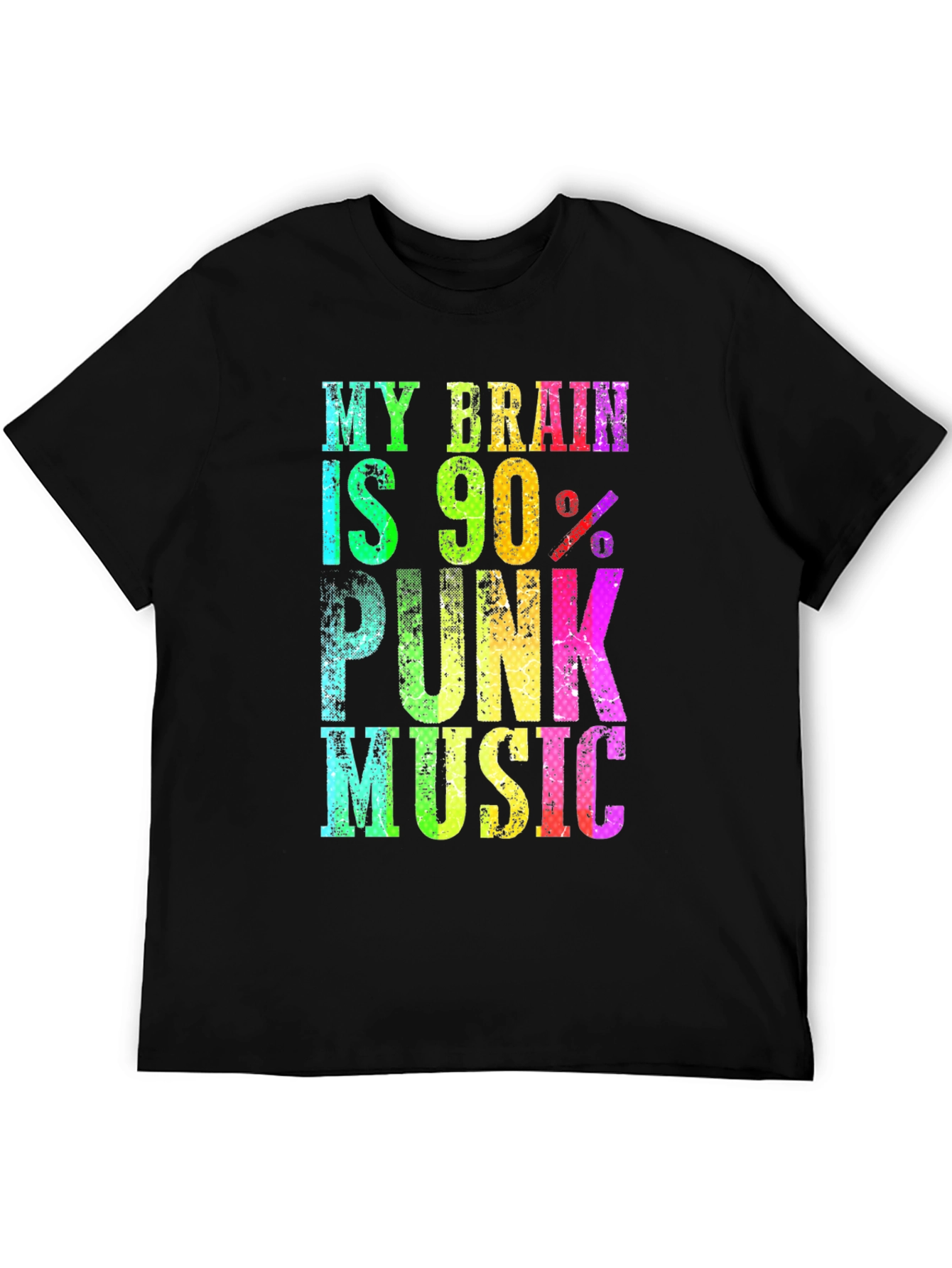 My Brain Is 90% Punk Music Graphic Tee