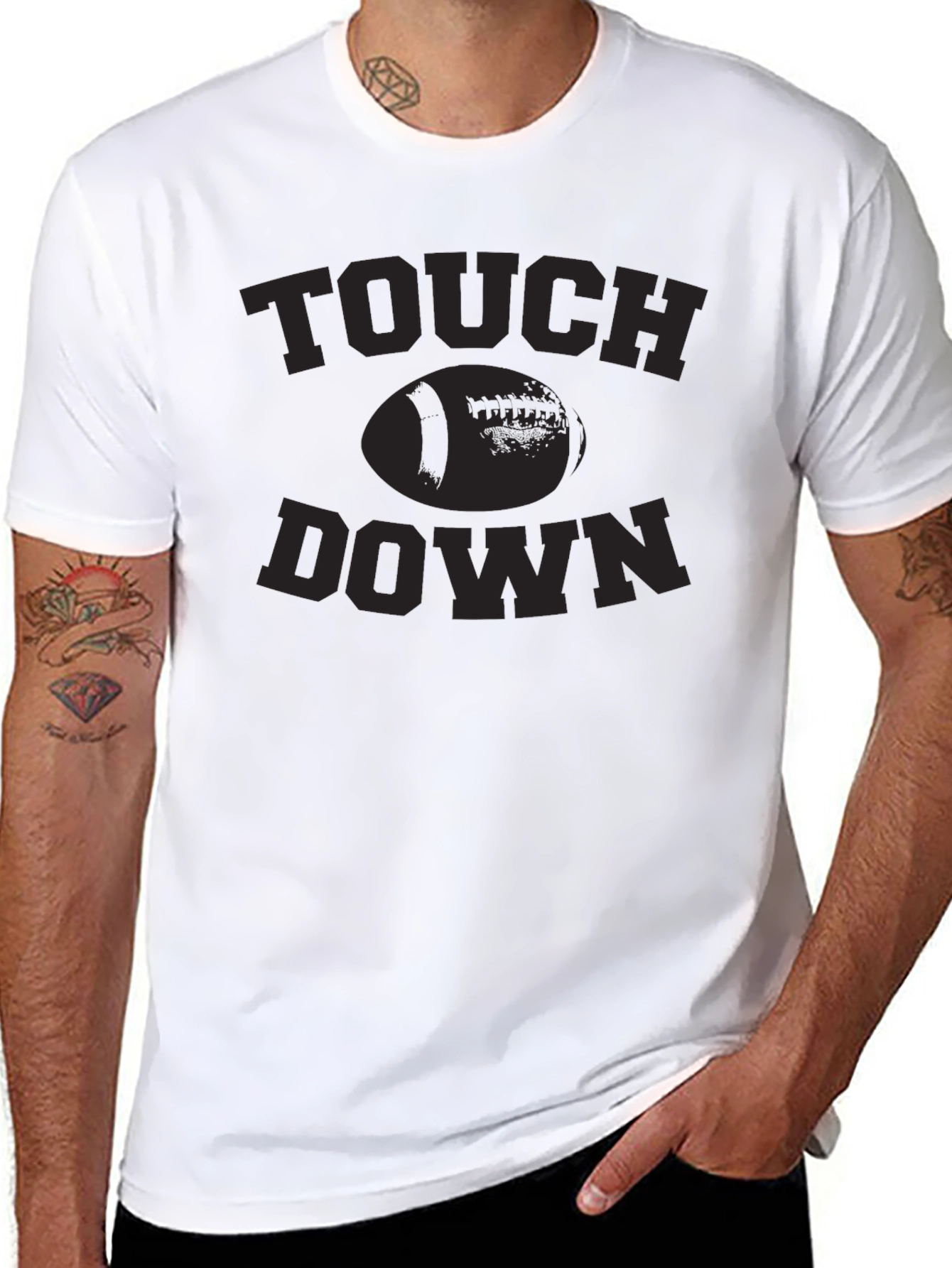 Touchdown Graphic T-Shirt - Football Fan Apparel
