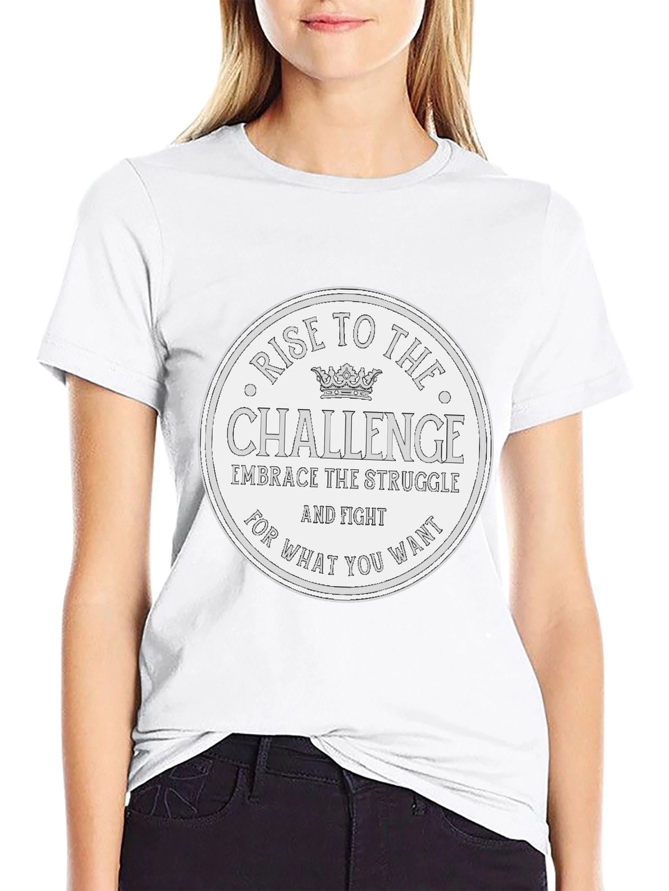Rise To The Challenge Graphic Tee