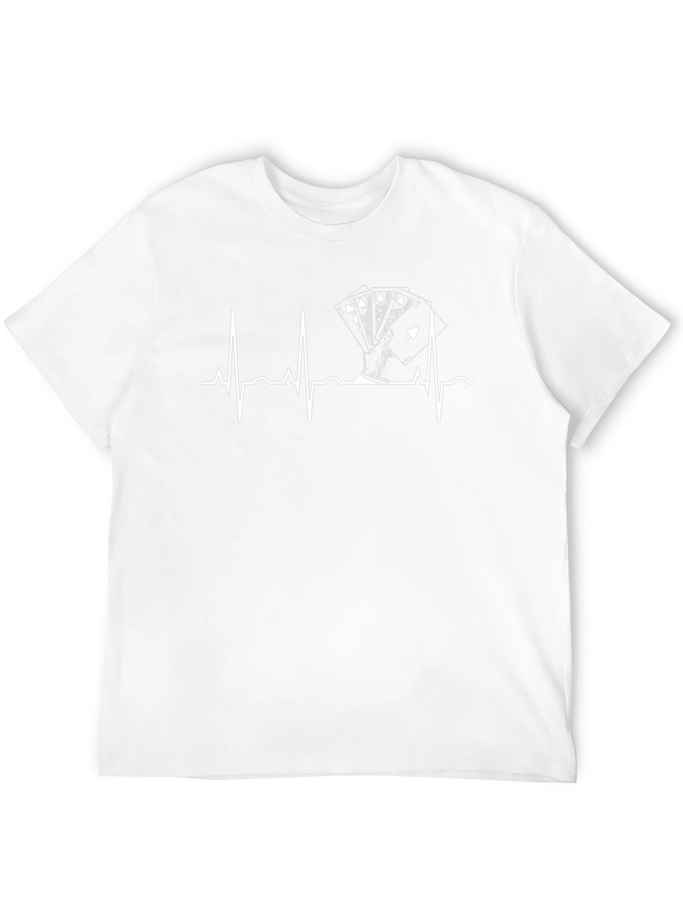 Poker Hand Heartbeat T-Shirt