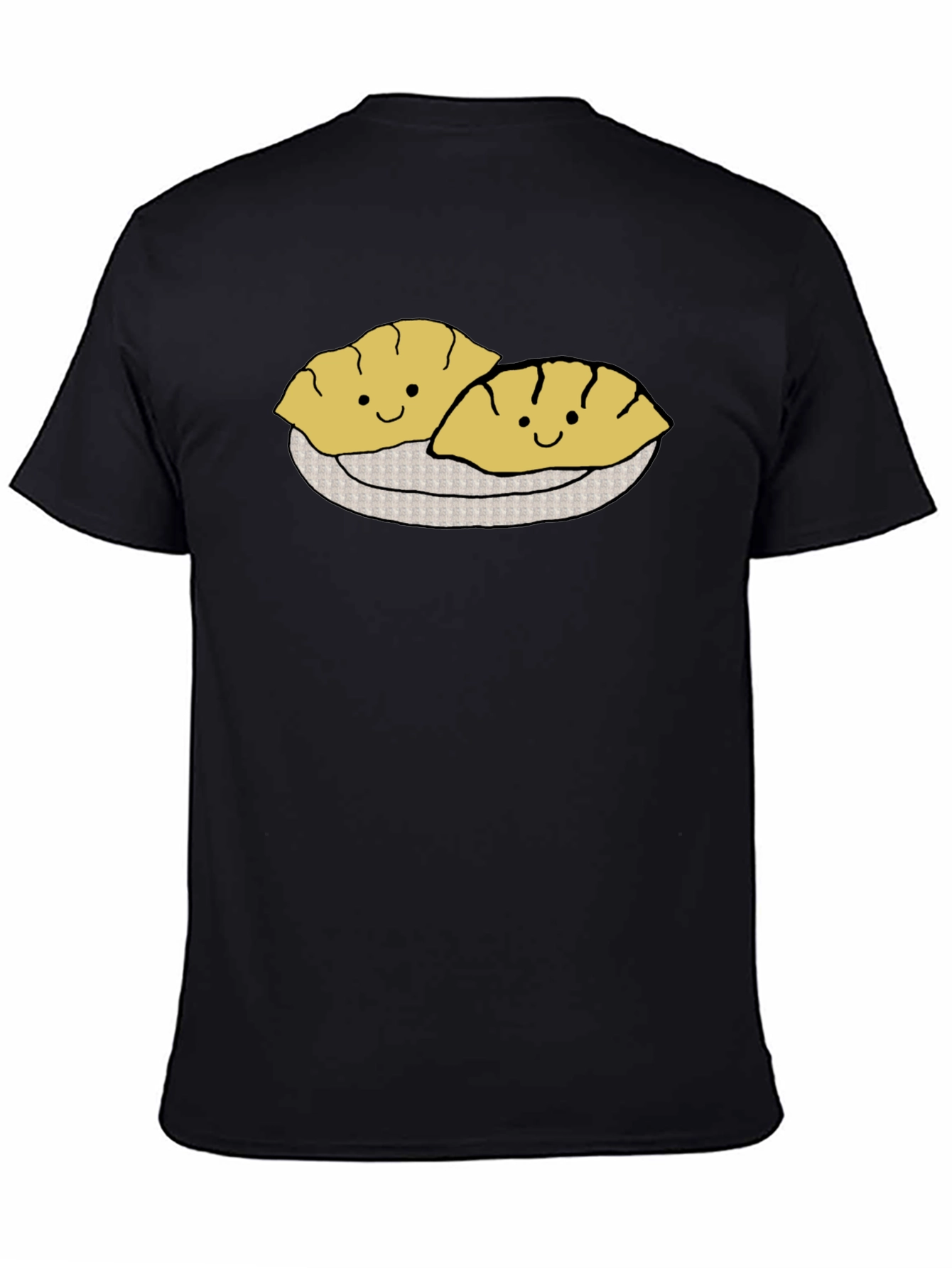 Cute Dumpling T-Shirt - Smiling Food Tee