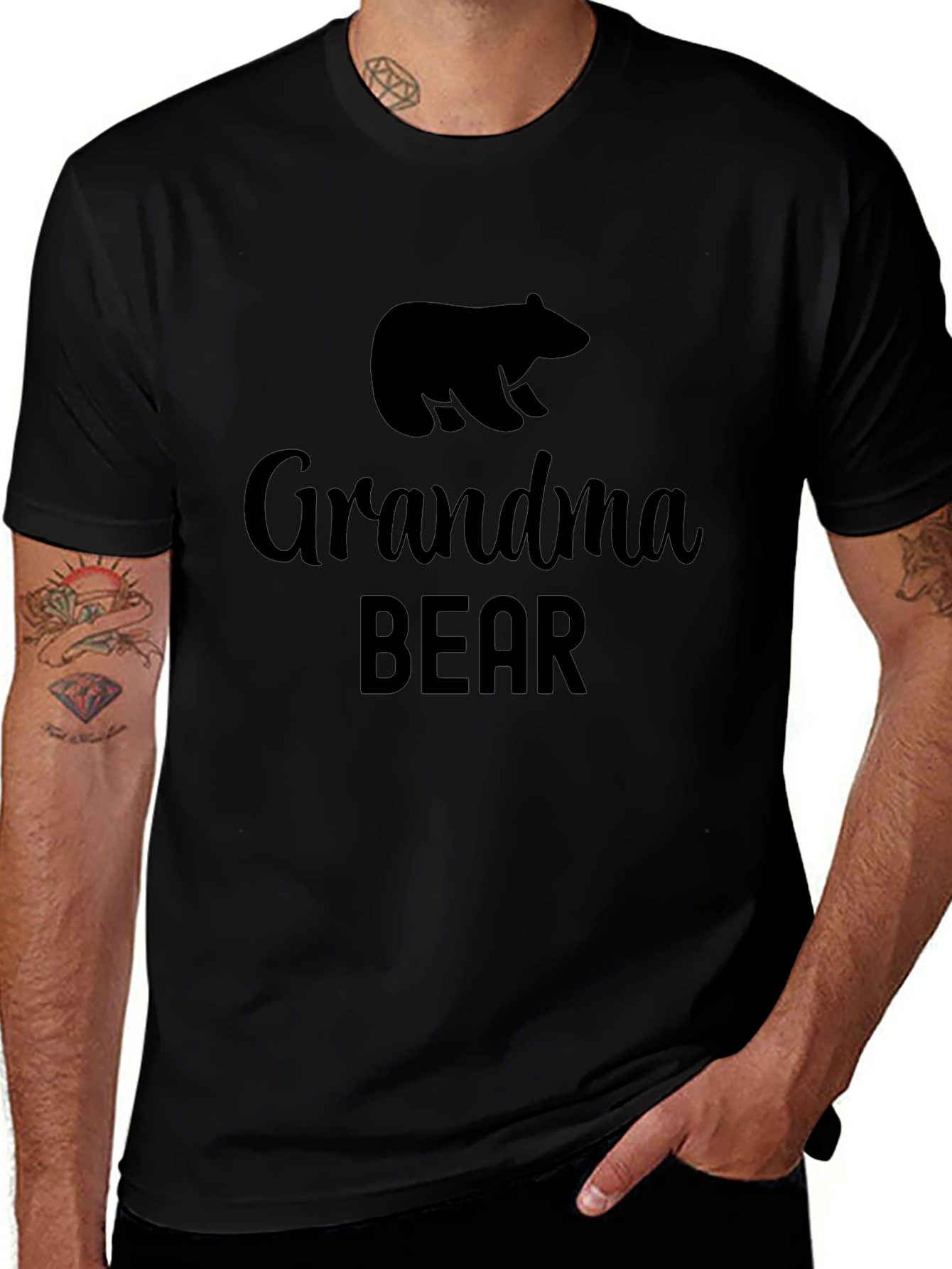 Grandma Bear T-Shirt - Unisex Cotton Tee