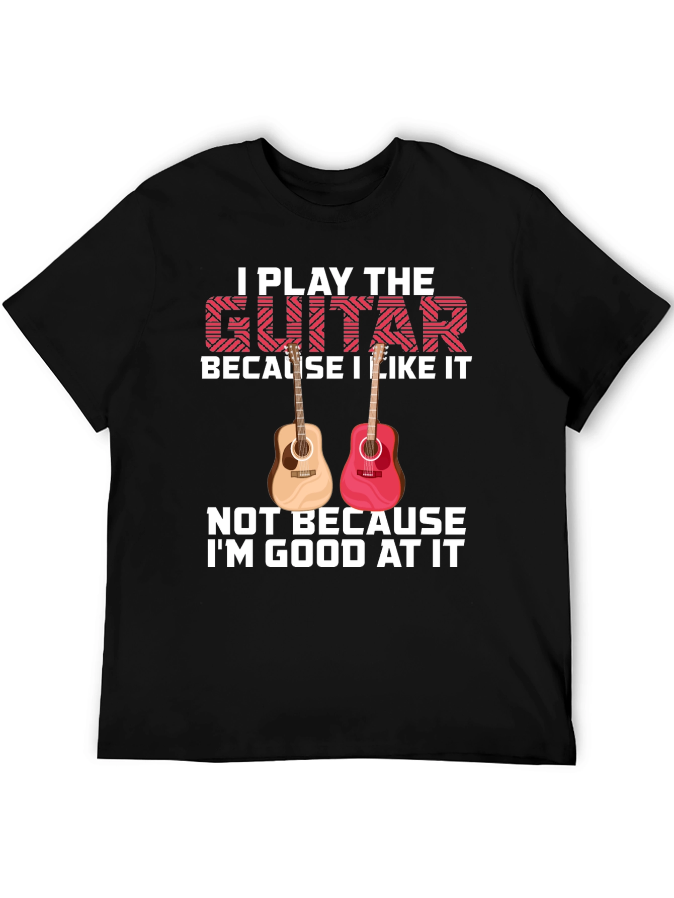I Play the Guitar Graphic Tee