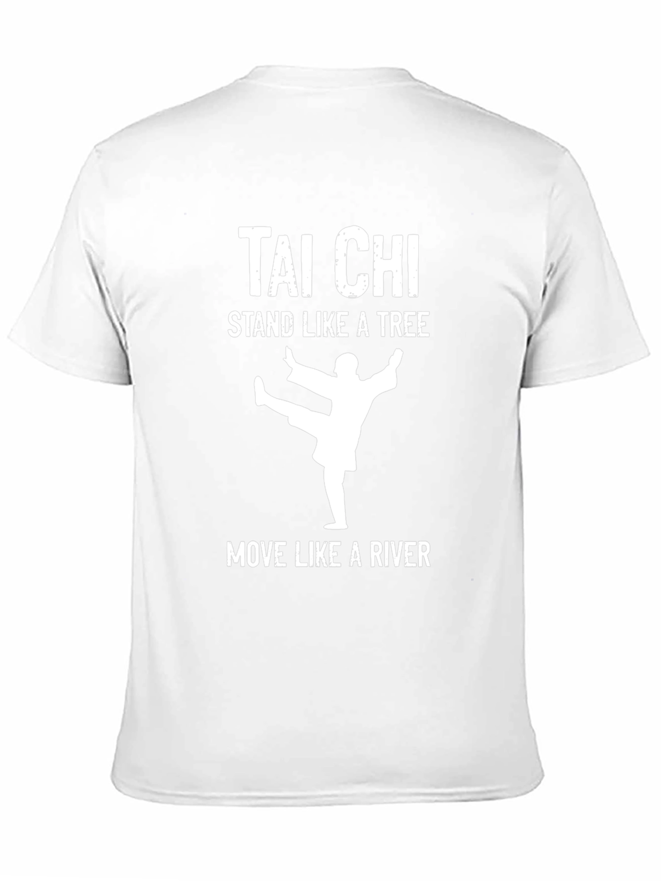 Tai Chi Graphic T-Shirt - Stand Like a Tree