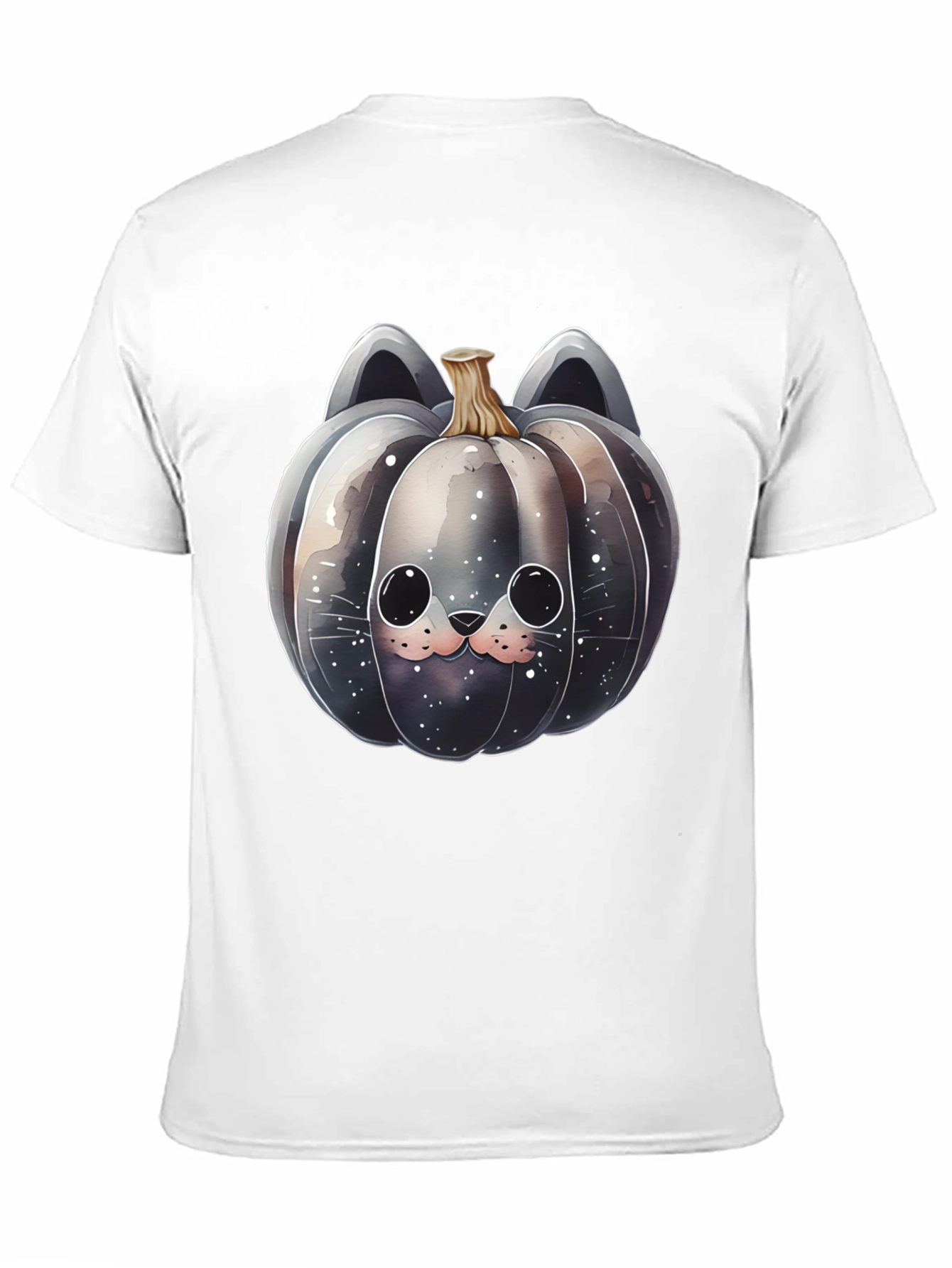 Spooky Cute Cat Pumpkin T-Shirt