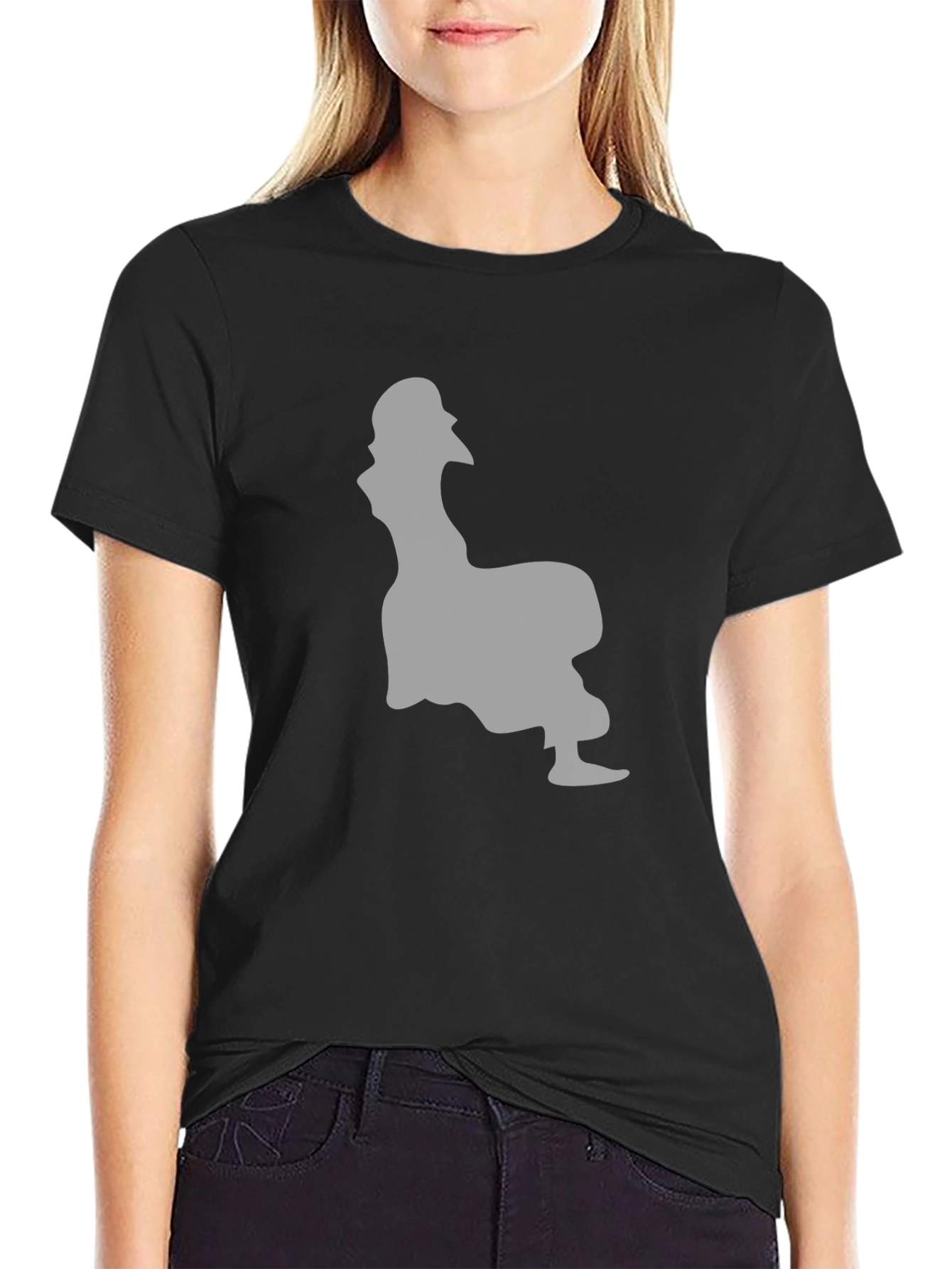 Silhouette Graphic T-Shirt - Soft Cotton Blend