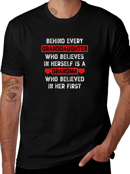 Granddaughter Grandma Graphic Tee