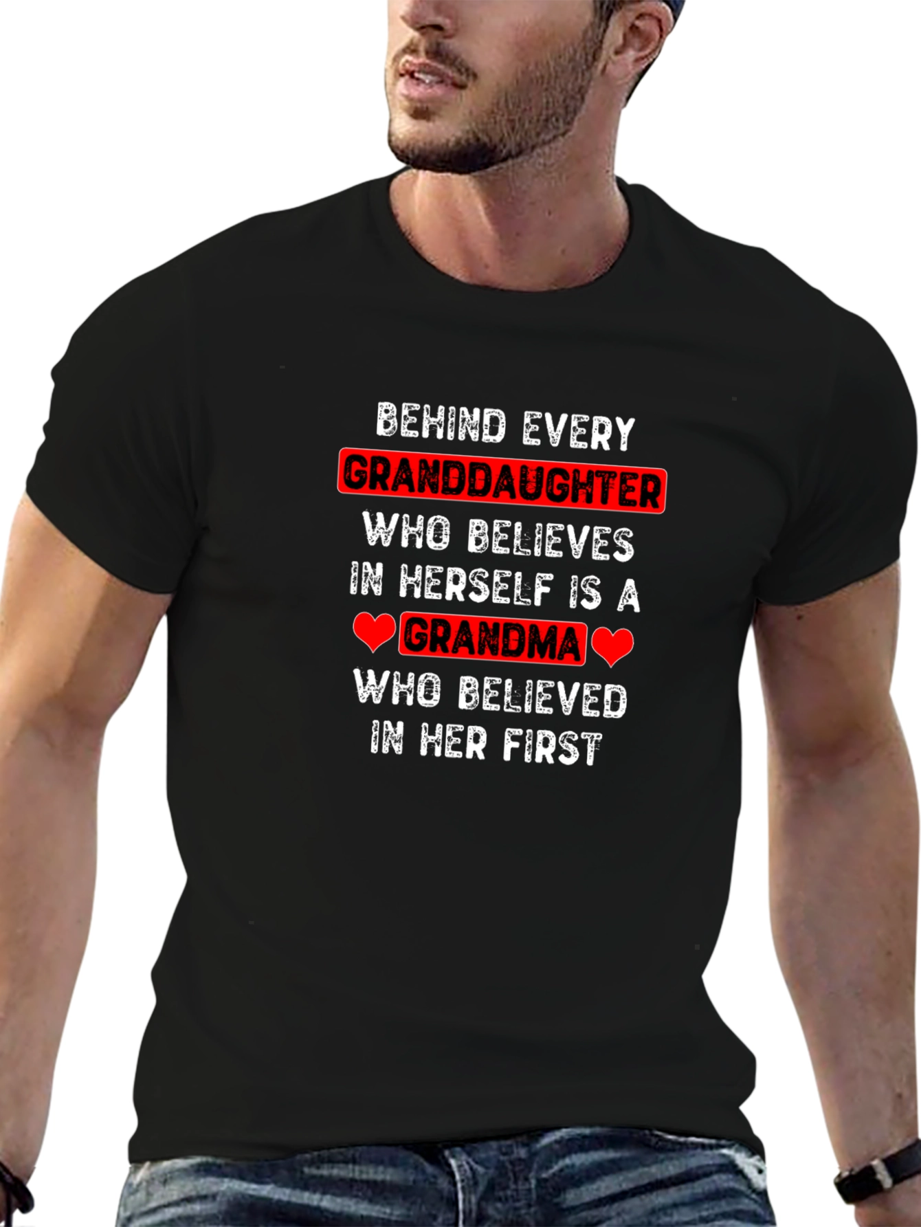 Granddaughter Grandma Graphic Tee