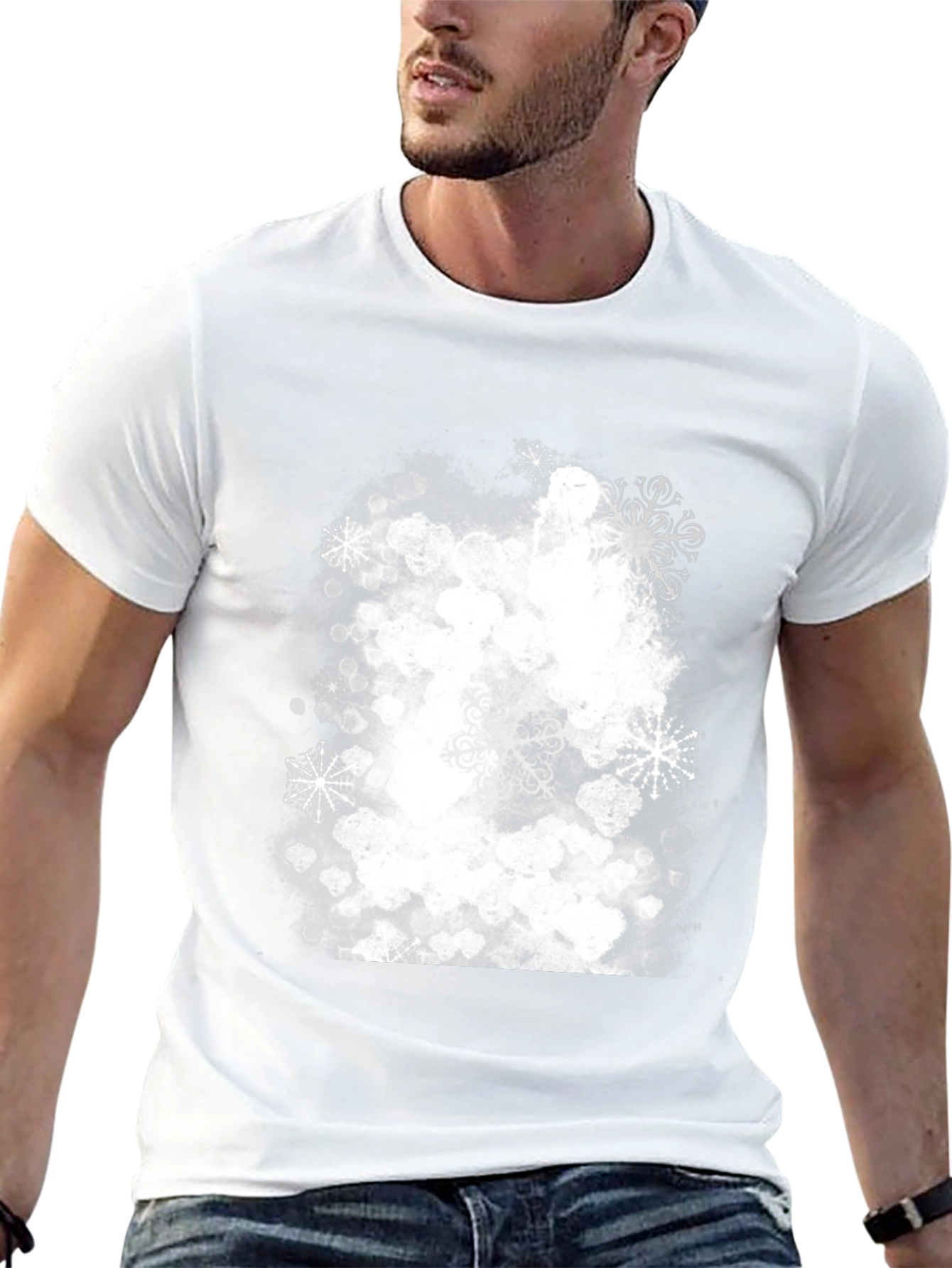 Snowflake Graphic Tee - Holiday Winter Style