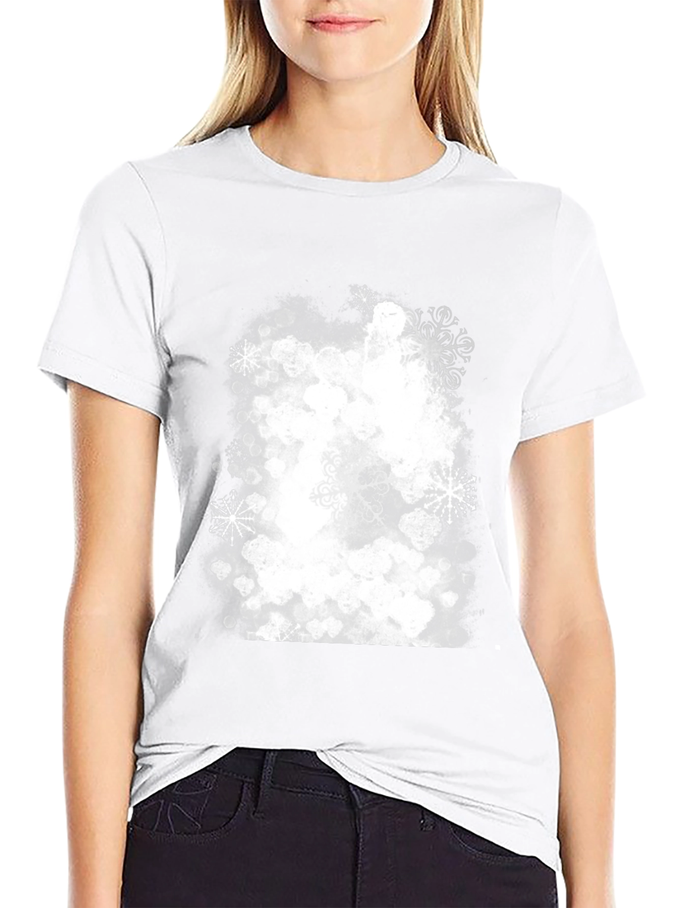 Snowflake Graphic Tee - Holiday Winter Style