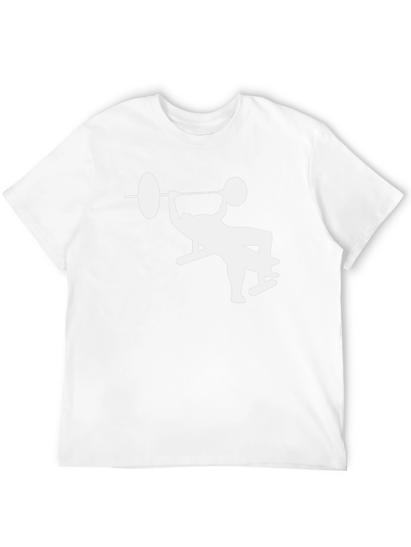 Bench Press Workout Graphic Tee - Black