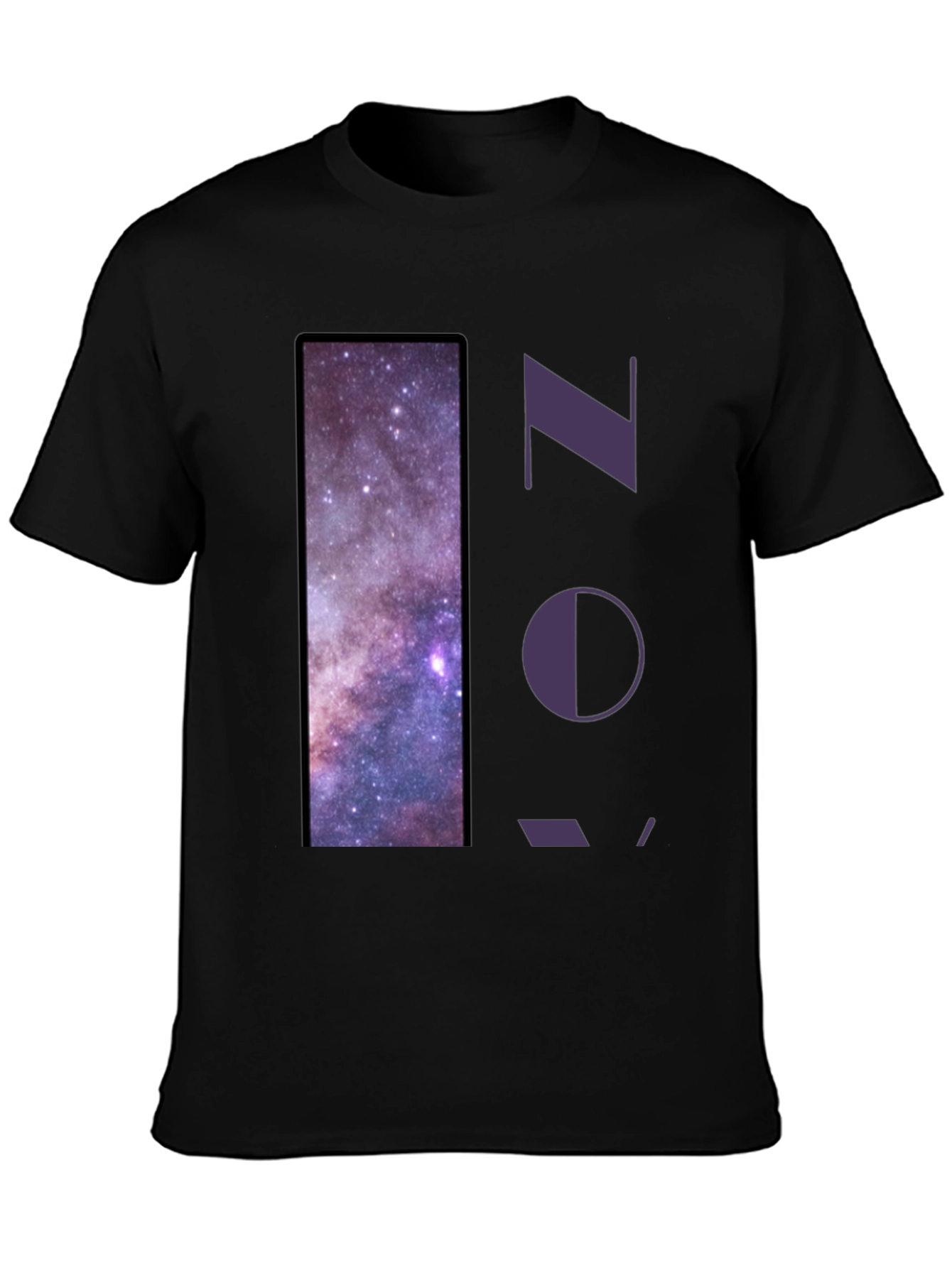 Nebula Print Graphic Tee - Stylish Unisex T-Shirt