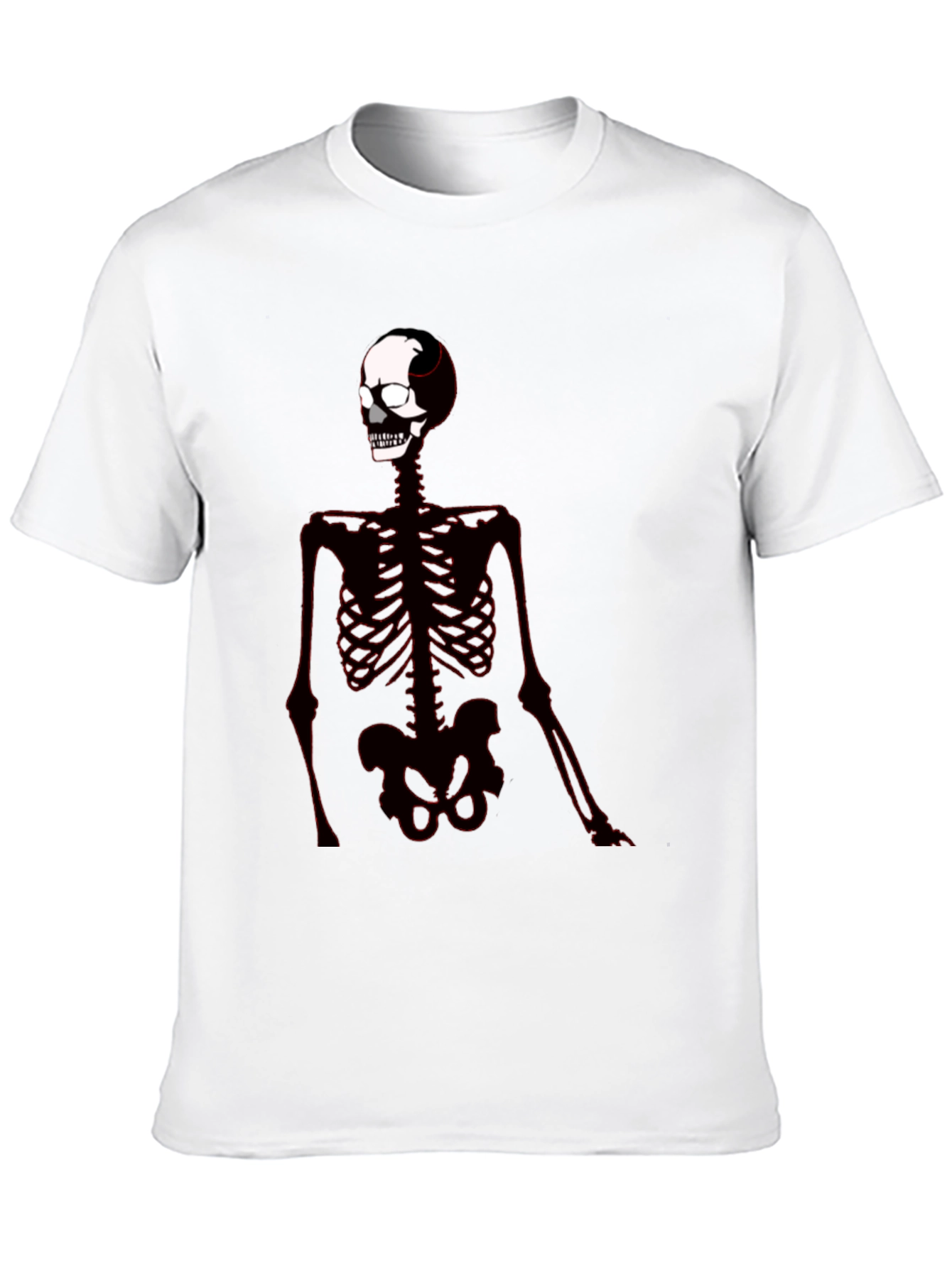 Skeleton Graphic Tee - Black