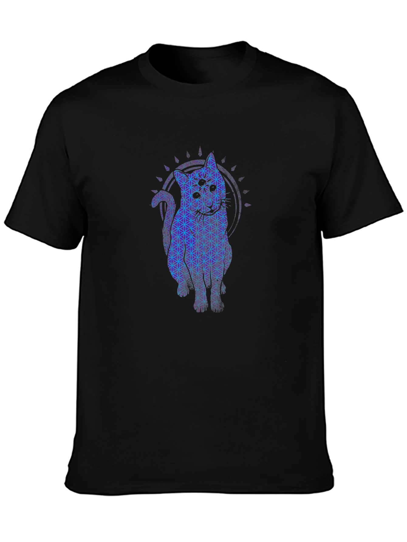 Mystic Cat Graphic Tee - Stylish Comfort Fit