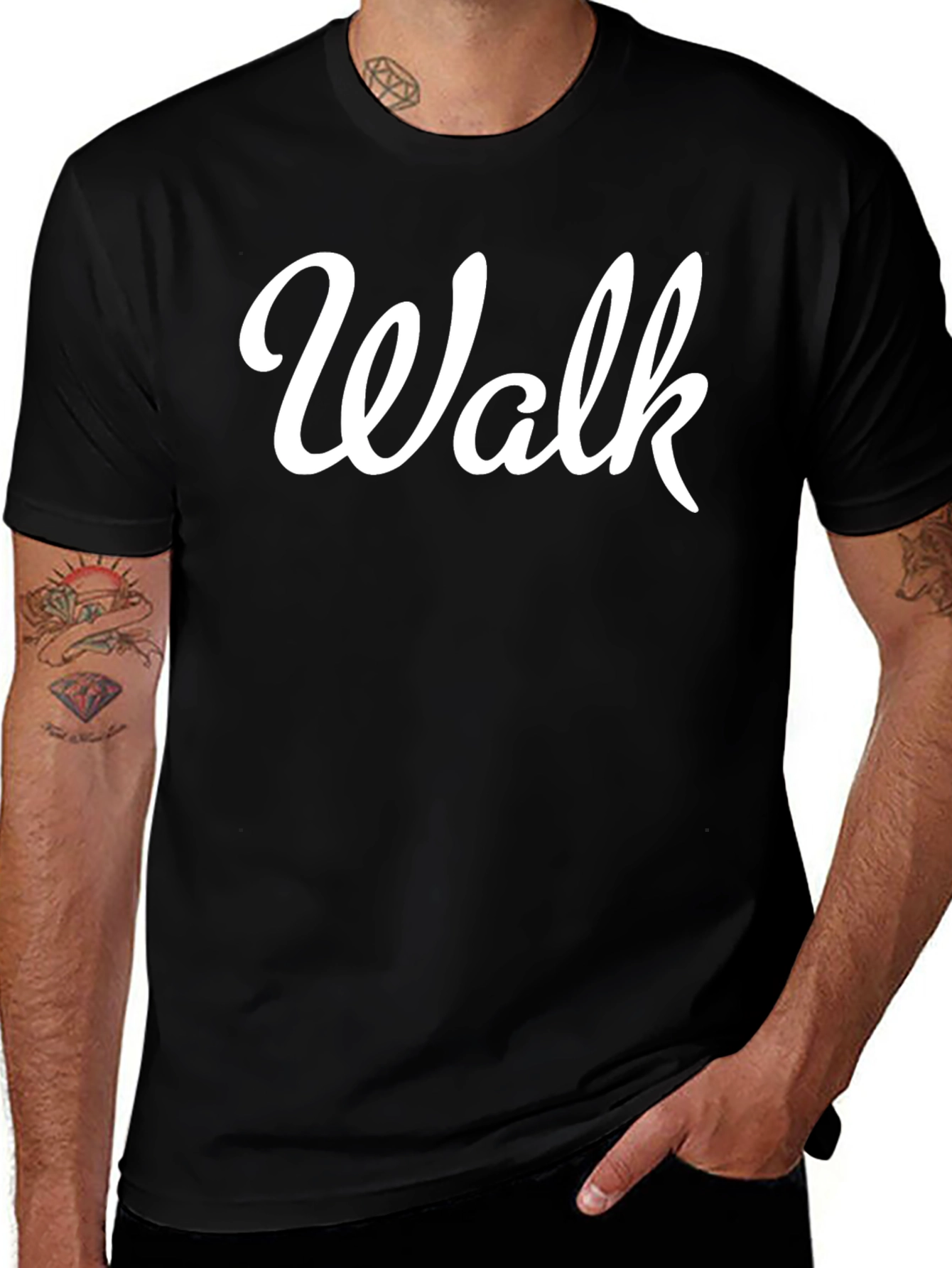 Walk Graphic T-Shirt - Stylish and Comfortable