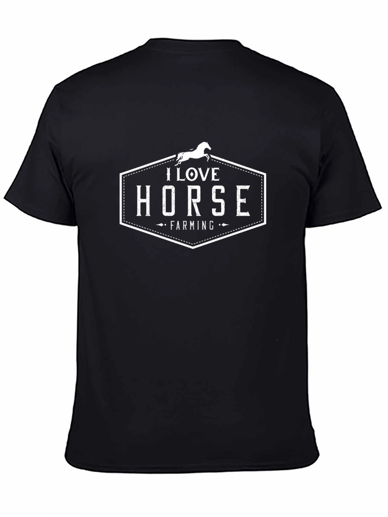 I Love Horse Farming T-Shirt